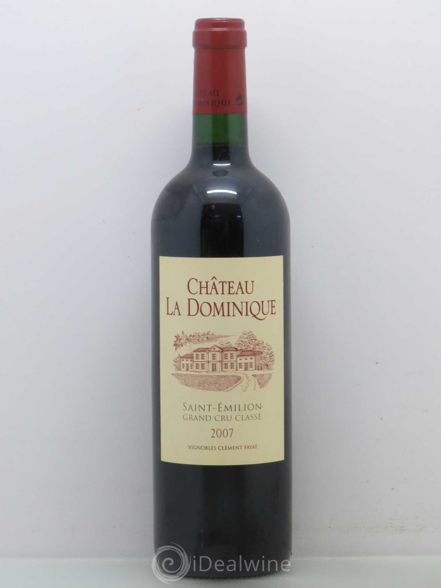Château la Dominique Grand Cru Classé 2007 - Lot de 1 bouteille - 0
