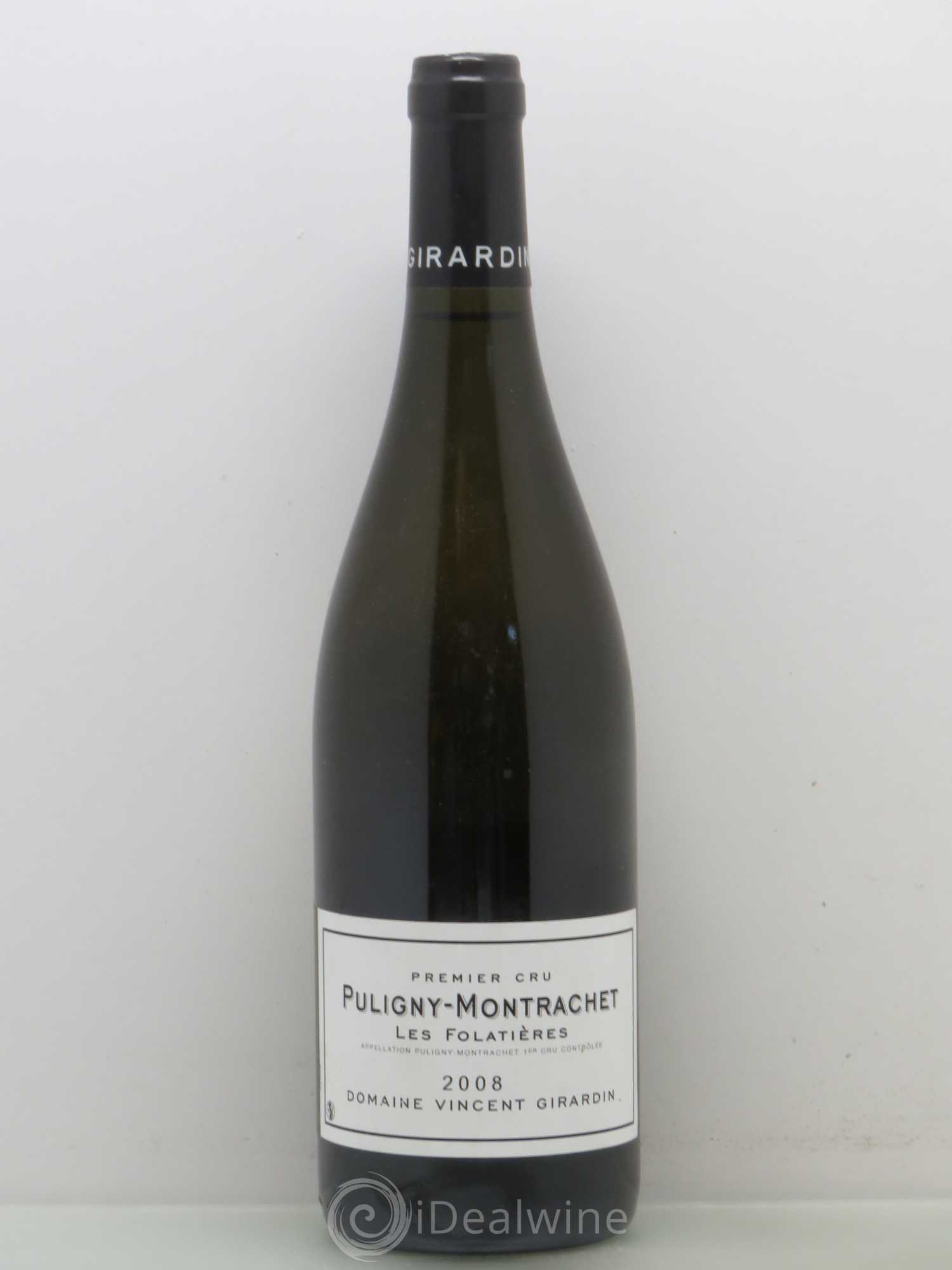 Puligny-Montrachet 1er Cru Folatieres Vincent Girardin 2008 - Posten von 1 Flasche - 0