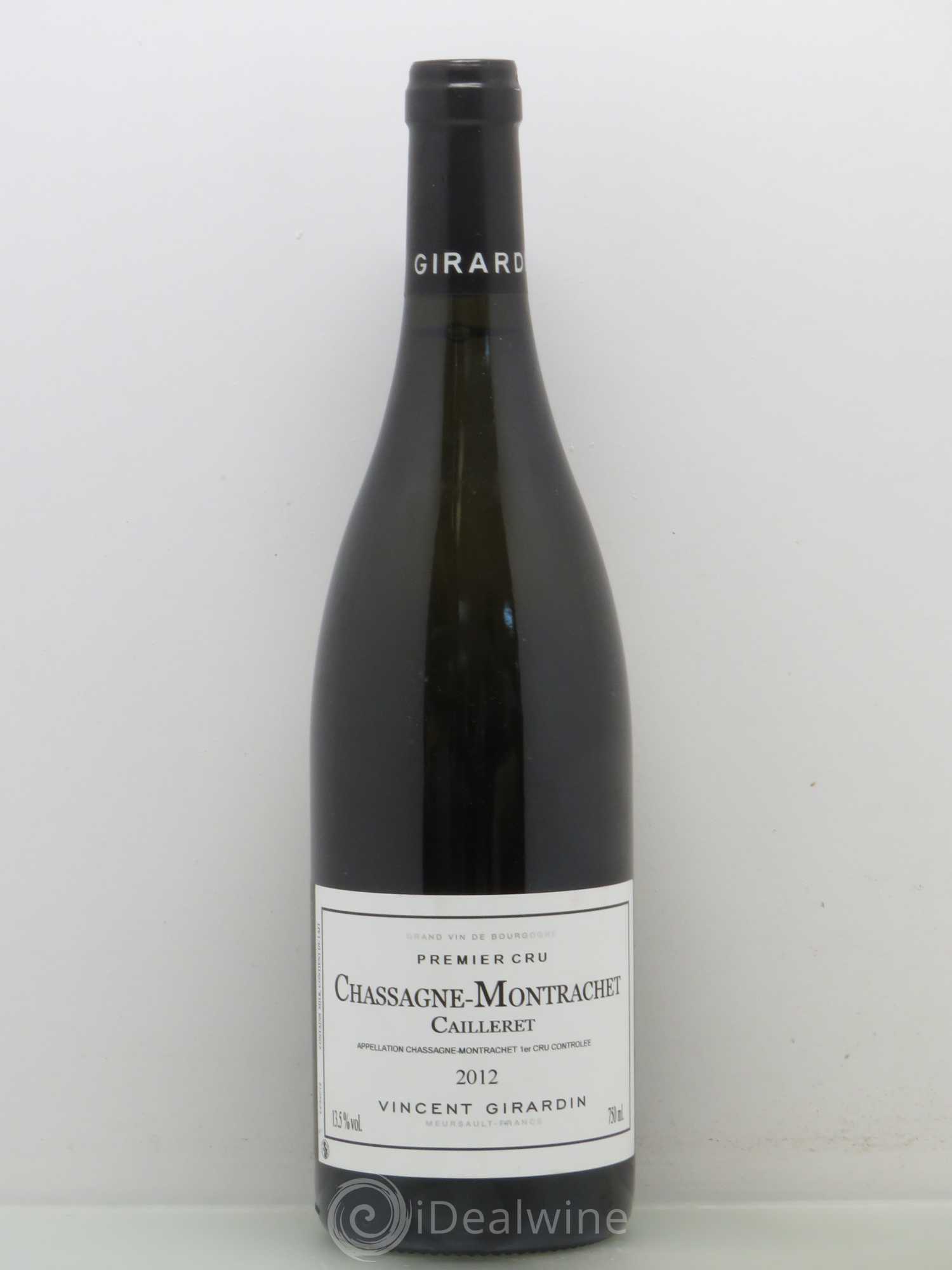 Chassagne-Montrachet 1er Cru Le Cailleret Vincent Girardin 2012 - Lotto di 1 bottiglia - 0