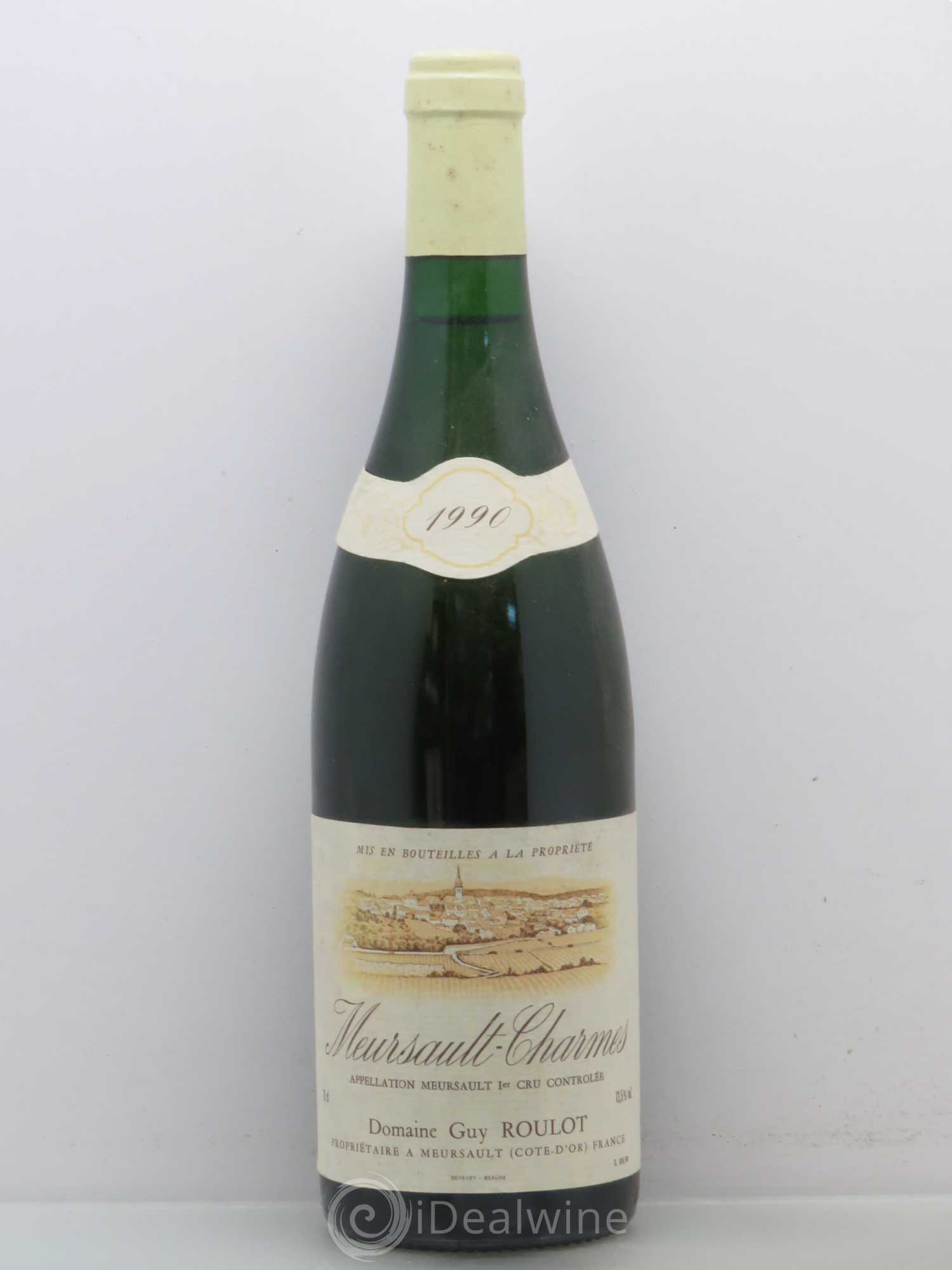 Meursault 1er Cru Charmes Roulot (Domaine) 1990 - Lot de 1 bouteille - 0