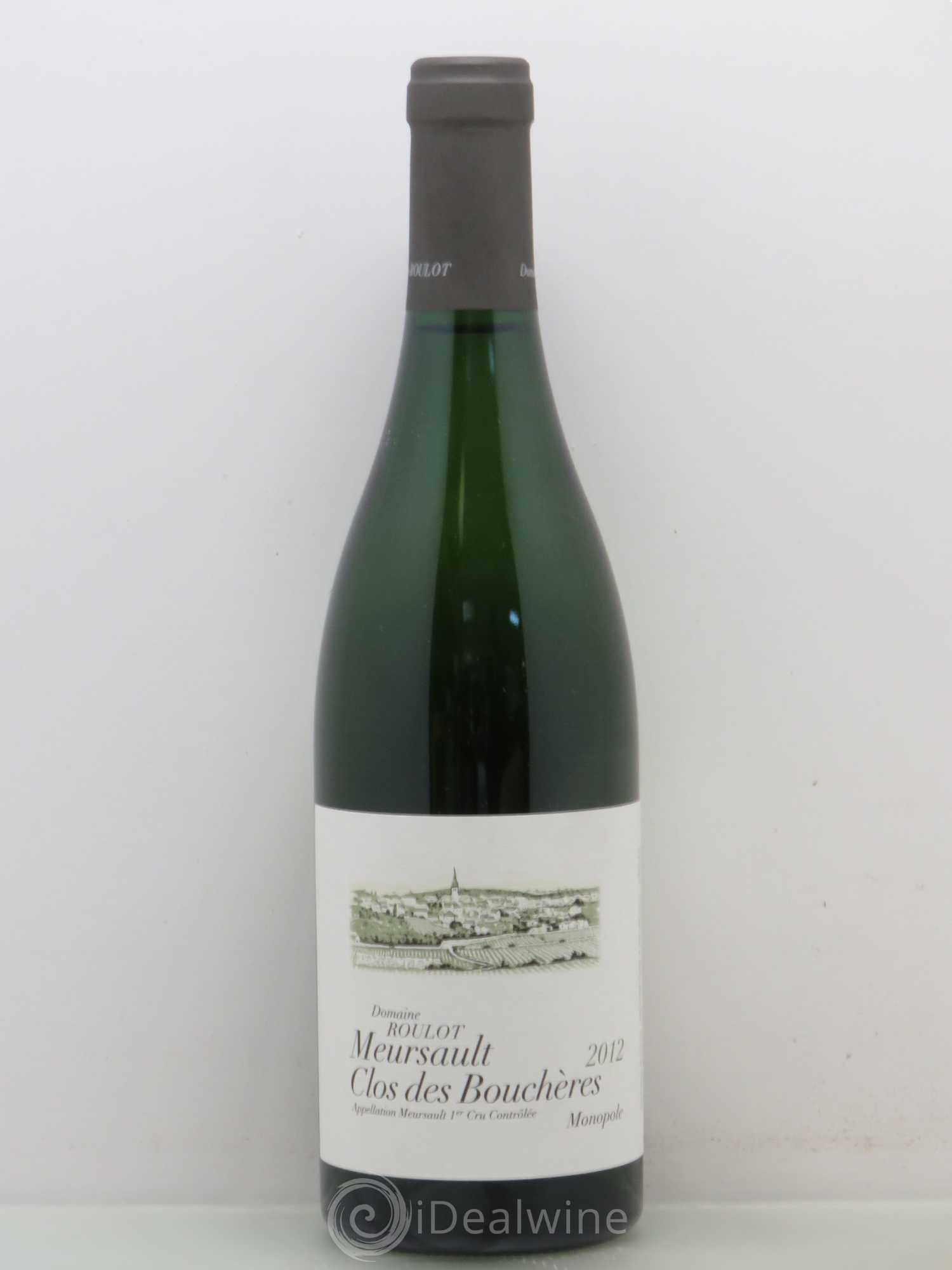 Meursault 1er Cru Clos des Bouchères Roulot (Domaine) 2012 - Posten von 1 Flasche - 0