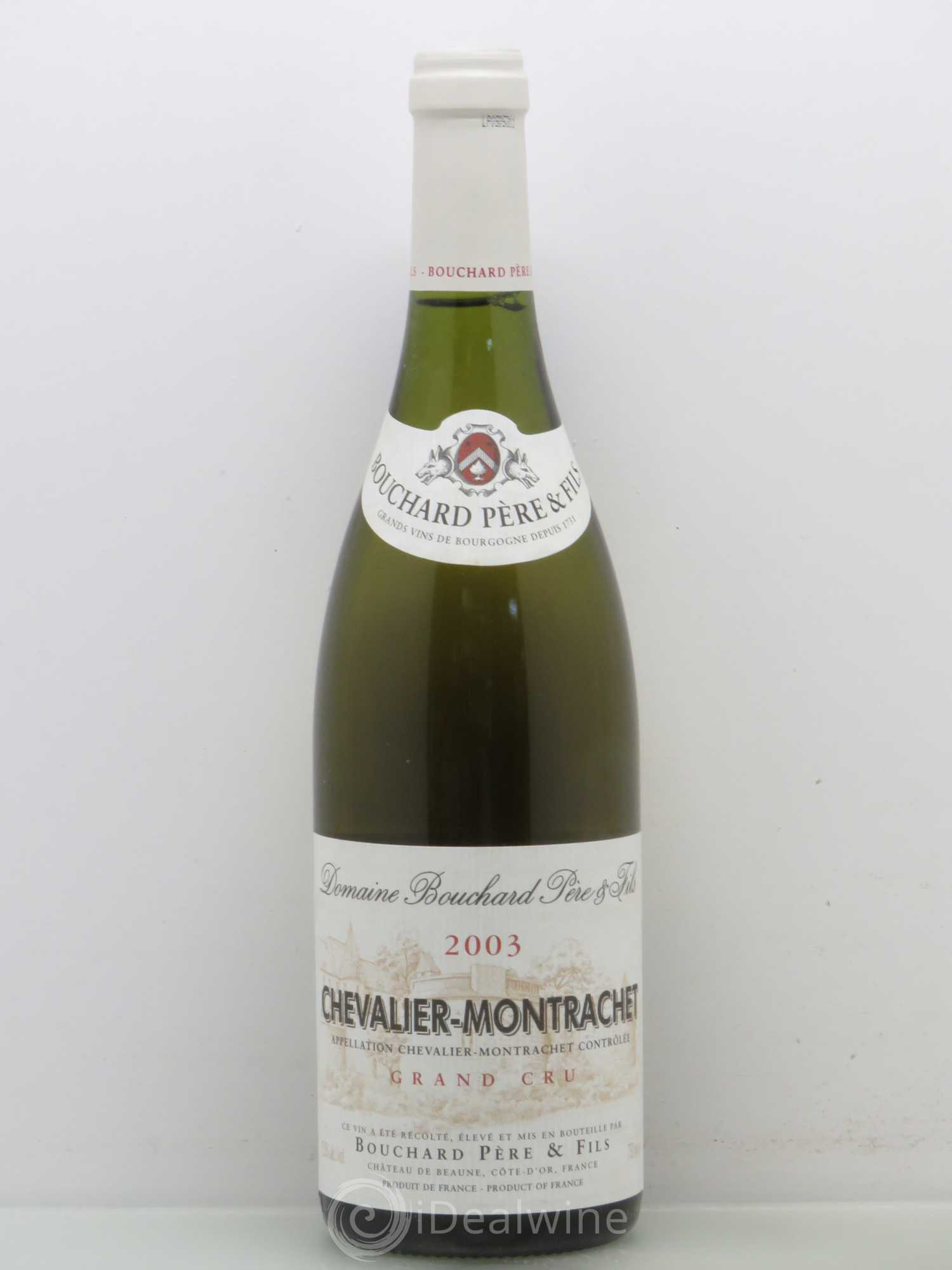 Chevalier-Montrachet Grand Cru Bouchard Père & Fils 2003 - Lot de 1 bouteille - 0