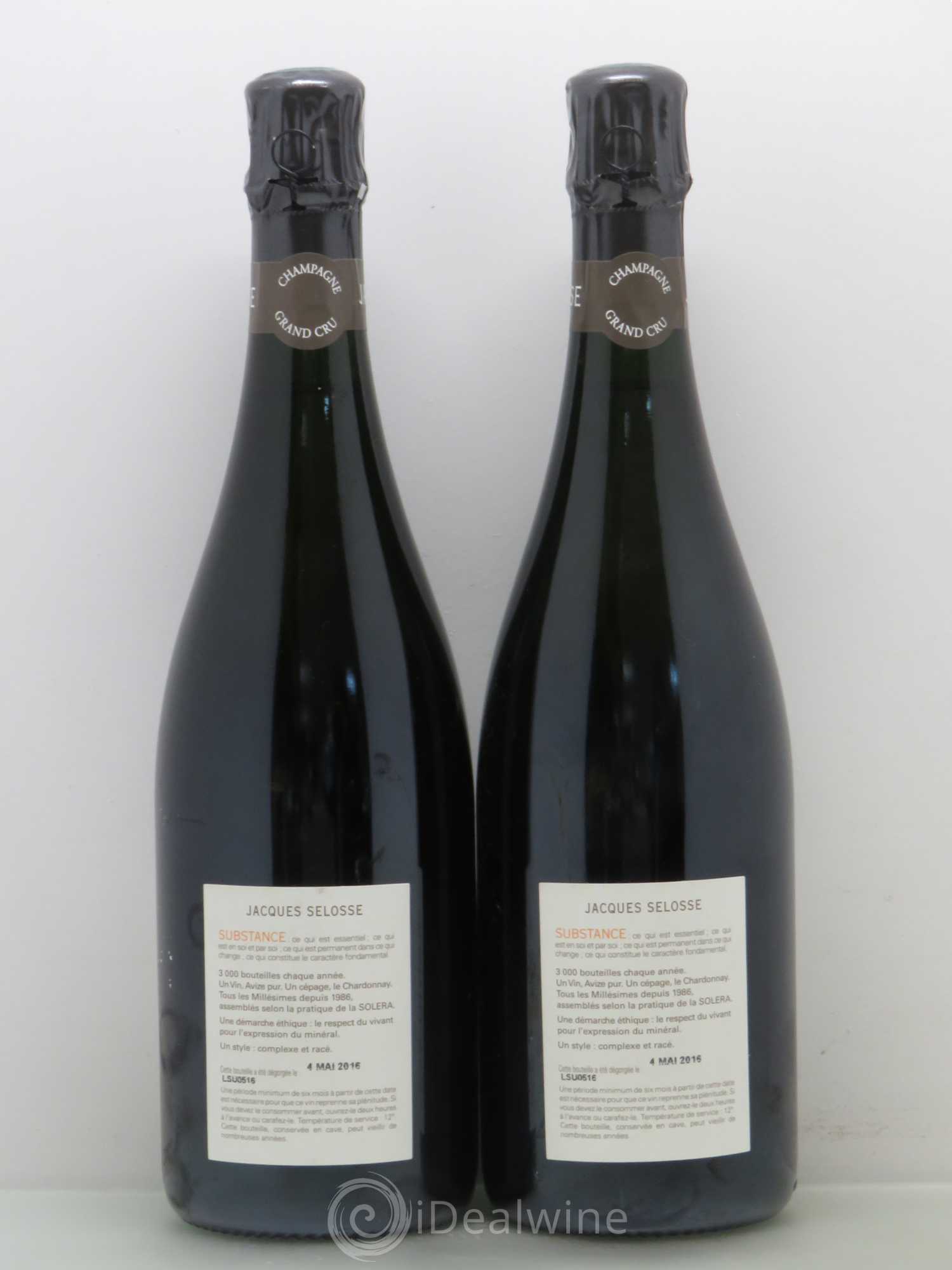 Substance Jacques Selosse - Lot de 2 bouteilles - 1