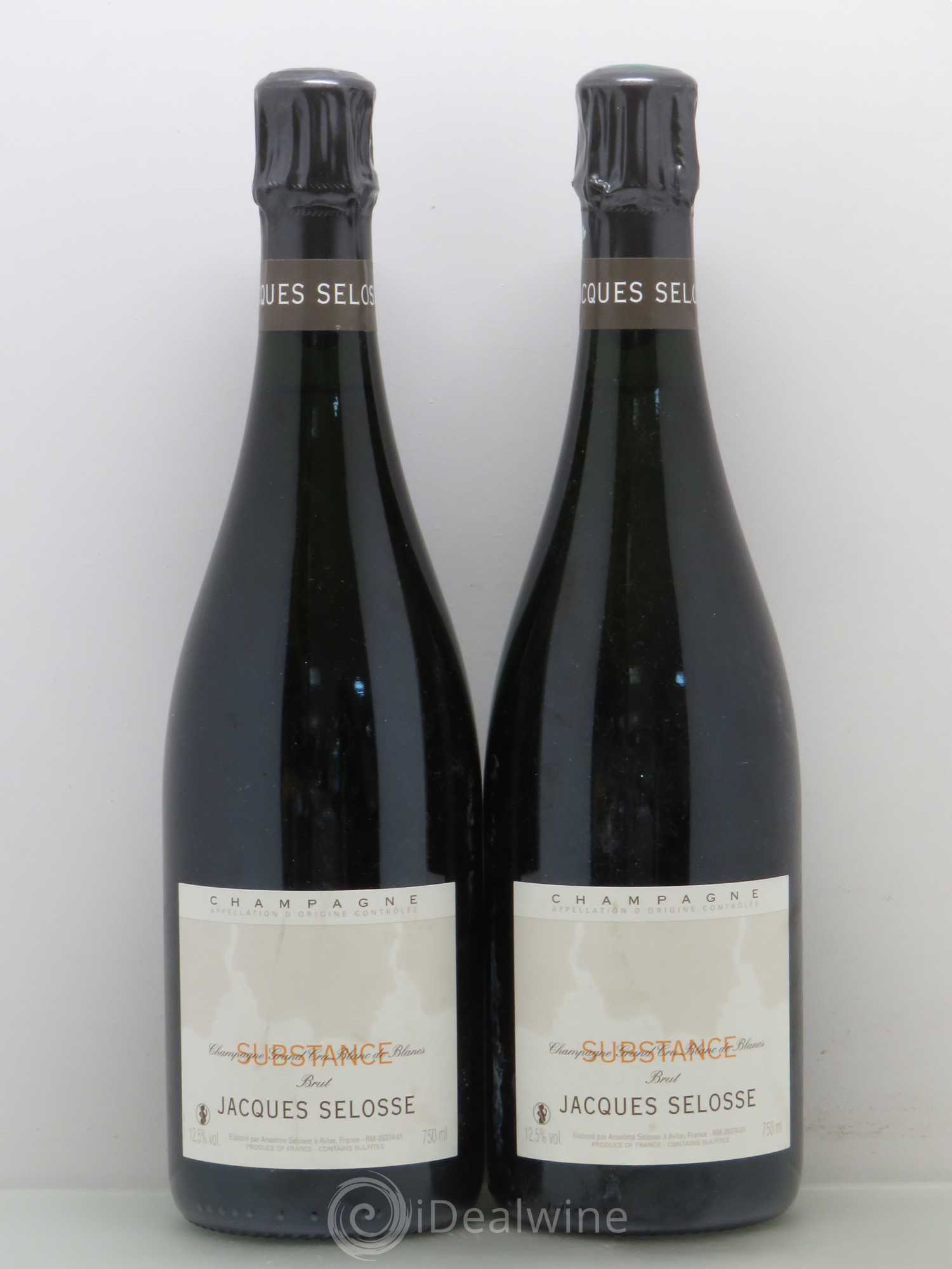 Substance Jacques Selosse - Lot de 2 bouteilles - 0