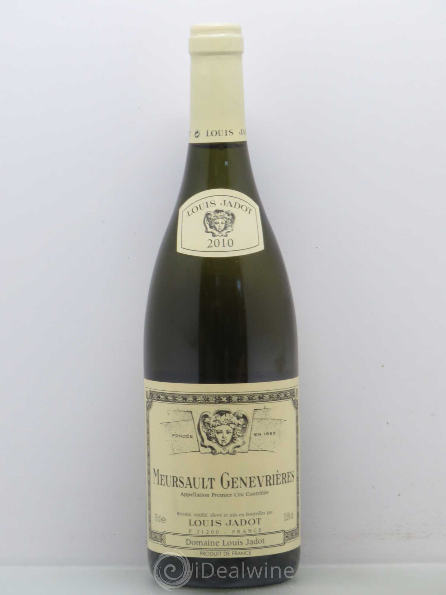 Meursault 1er Cru Genevrières Louis Jadot 2010 - Posten von 1 Flasche - 0