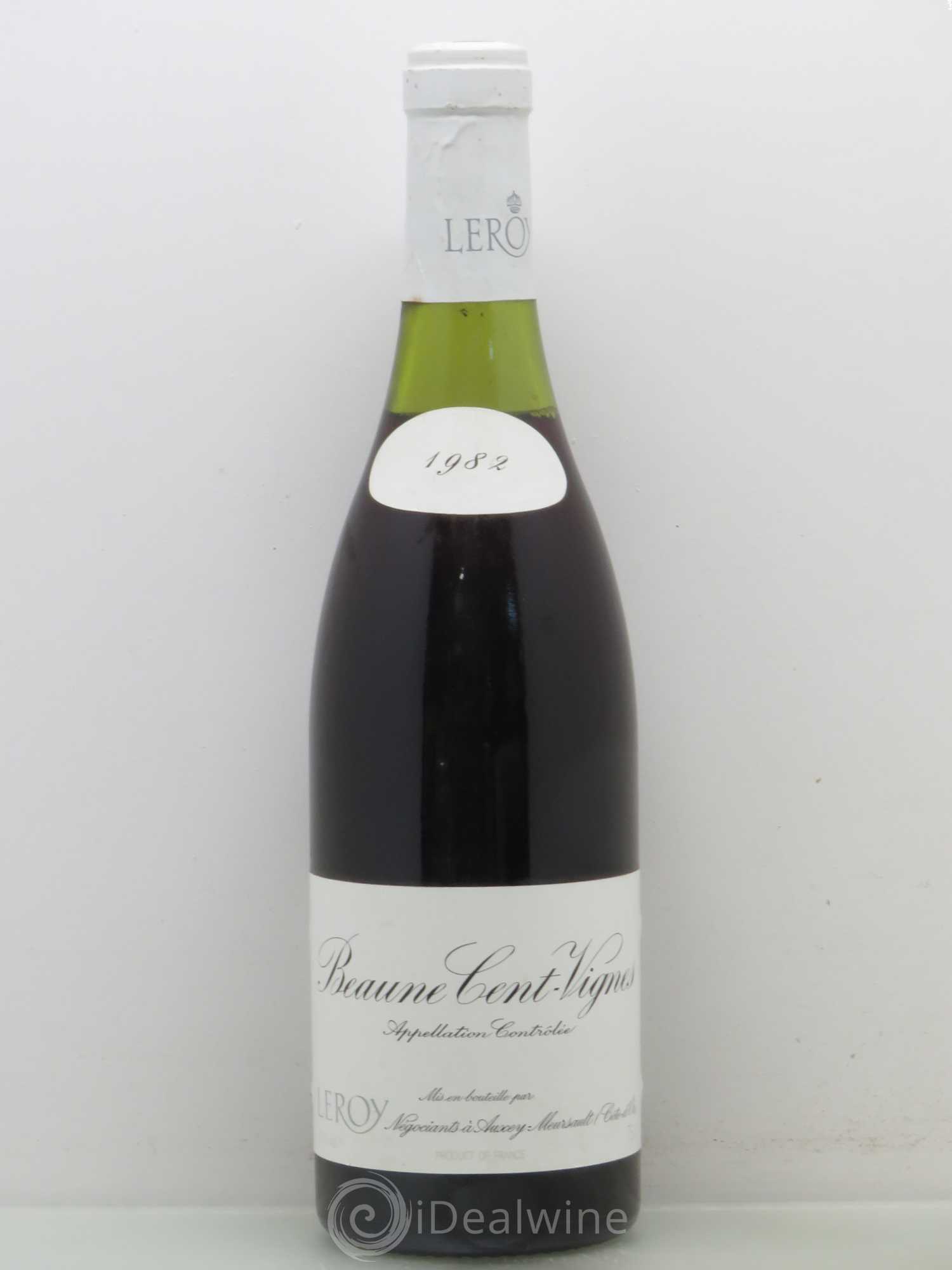 Beaune 100 Vignes - Leroy 1982 - Posten von 1 Flasche - 0