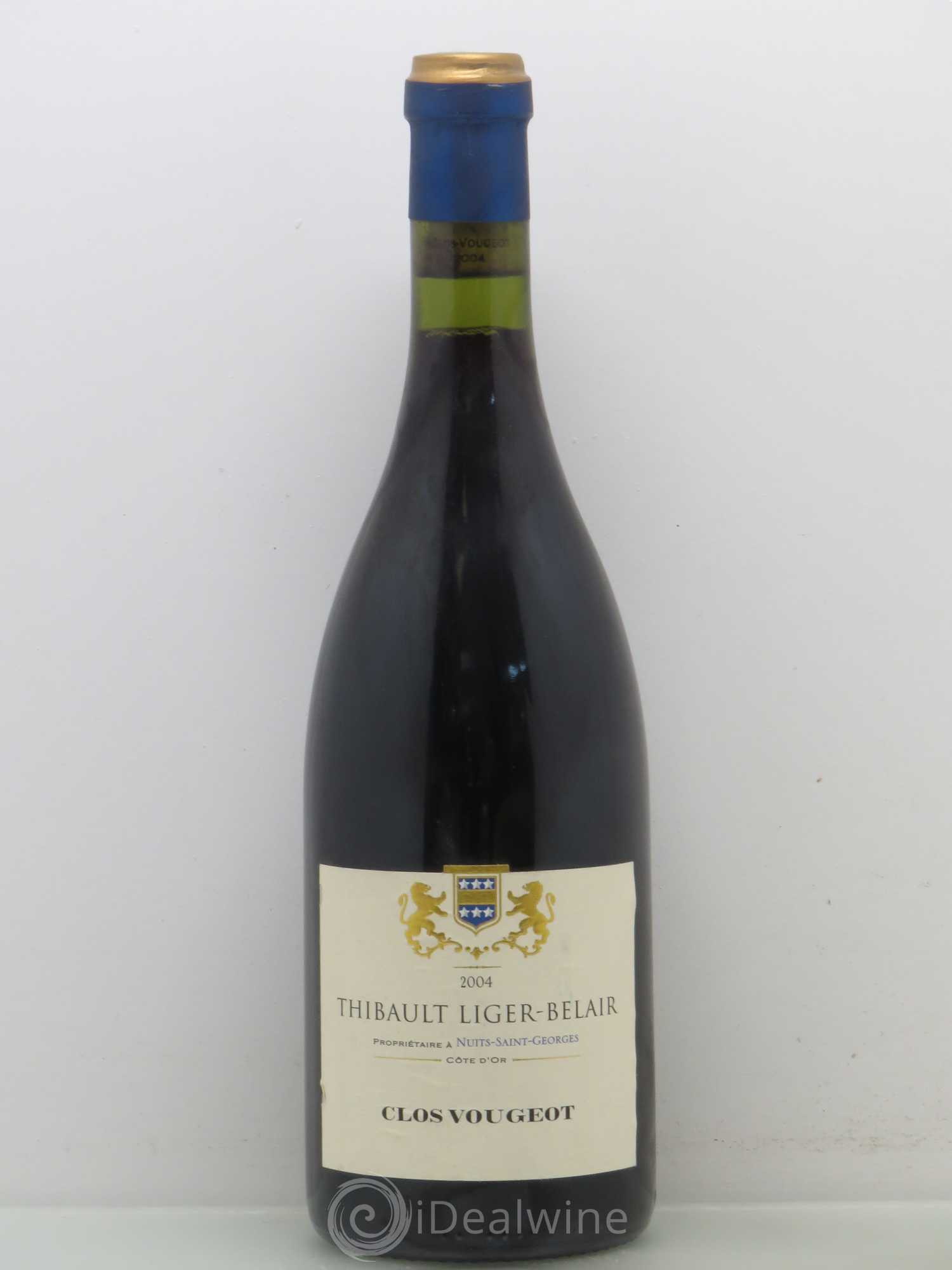 Clos de Vougeot Grand Cru Thibaud Liger Belair 2004 - Posten von 1 Flasche - 0