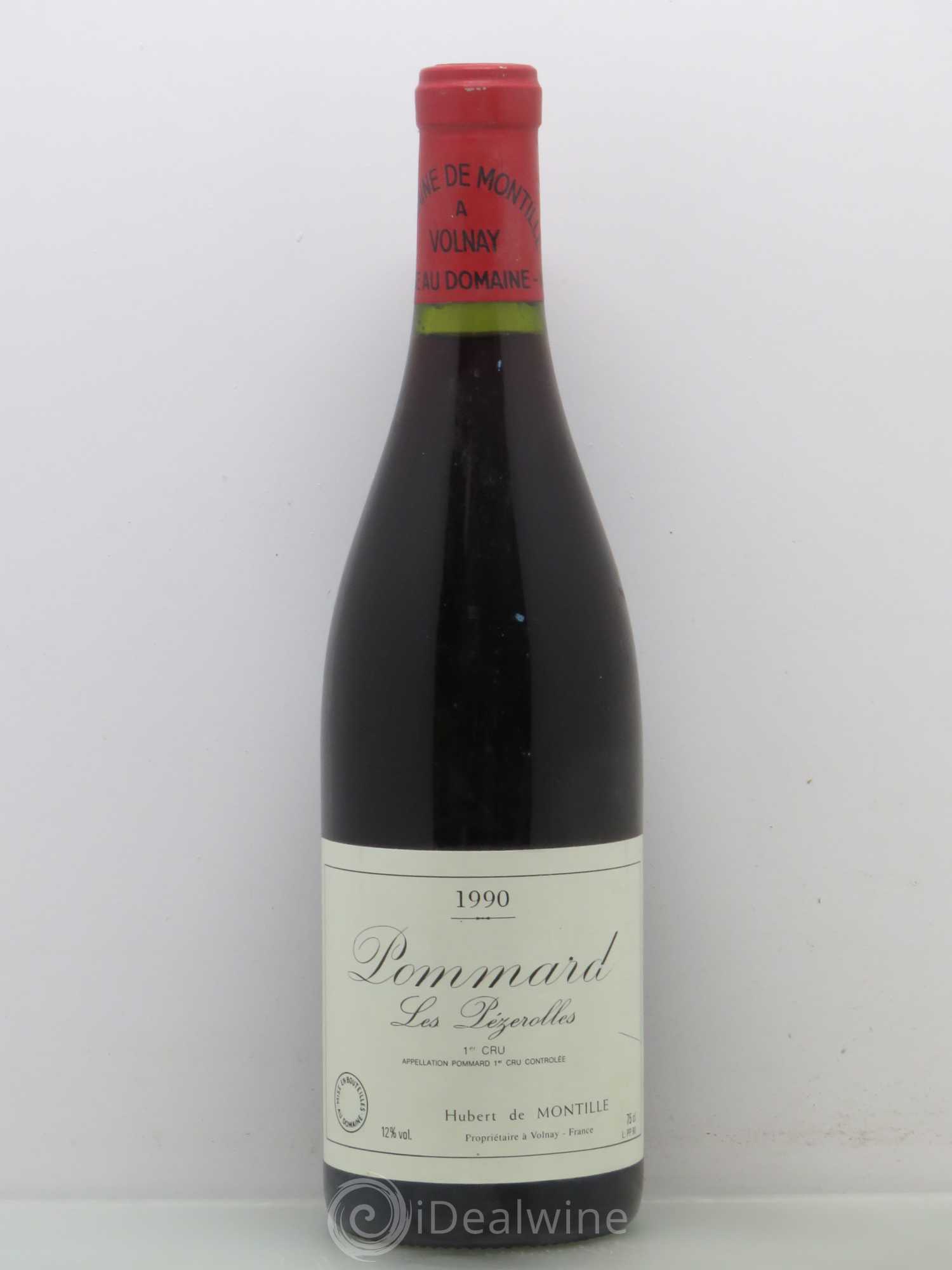 Pommard 1er Cru Les Pézerolles De Montille (Domaine) 1990 - Lot de 1 bouteille - 0