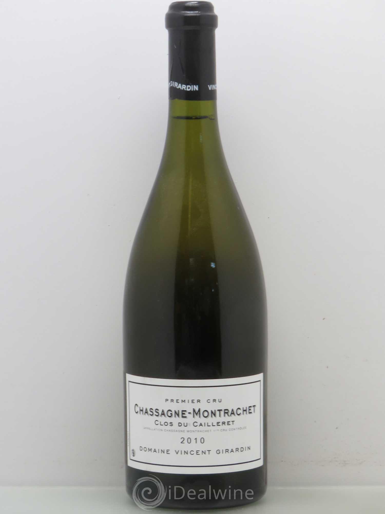 Chassagne-Montrachet 1er Cru Clos Du Cailleret Vincent Girardin 2010 - Posten von 1 Flasche - 0