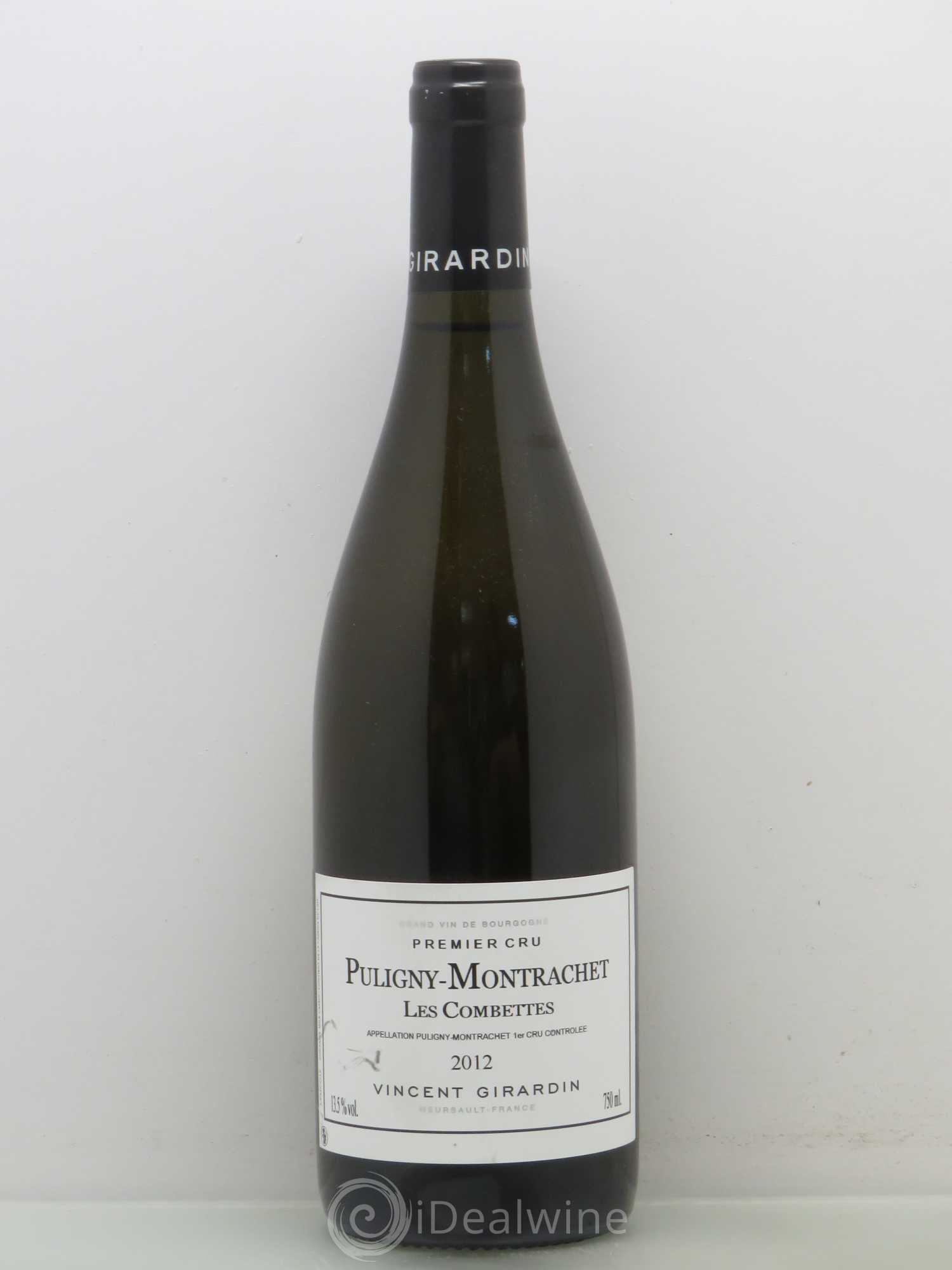 Puligny-Montrachet 1er Cru Combettes Vincent Girardin 2012 - Lot of 1 bottle - 0