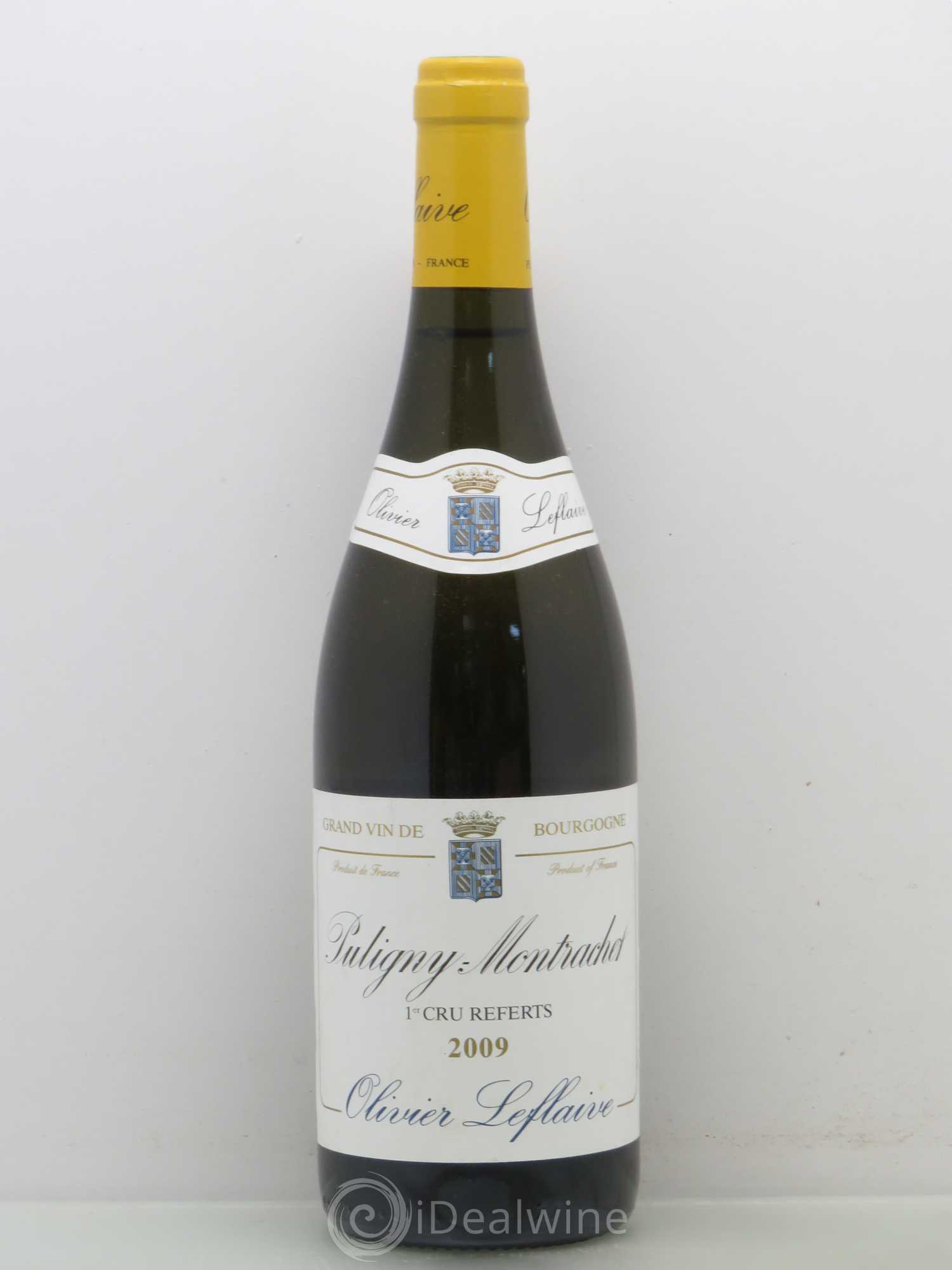 Puligny-Montrachet 1er Cru Referts Olivier Leflaive 2009 - Posten von 1 Flasche - 0