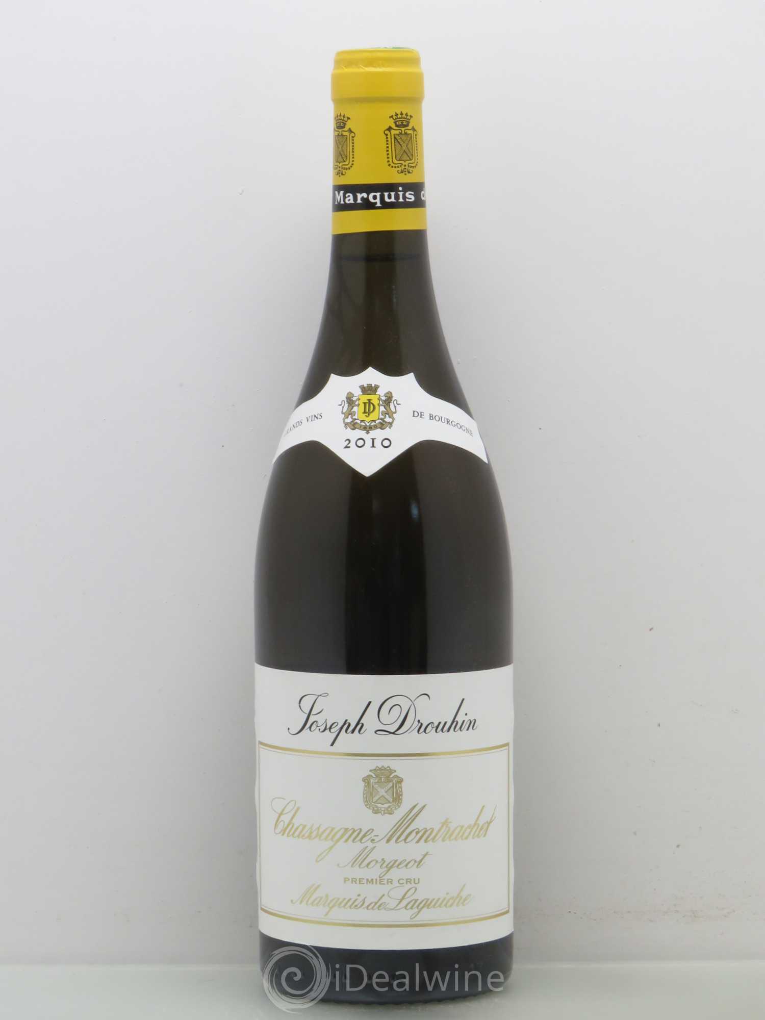 Chassagne-Montrachet 1er Cru Morgeot J Drouhin 2010 - Posten von 1 Flasche - 0