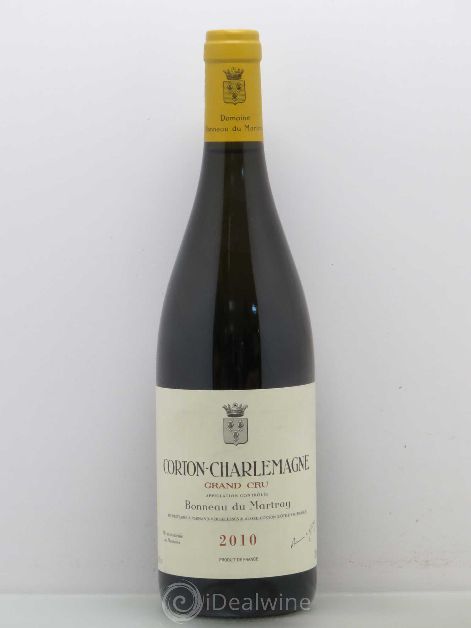 Corton-Charlemagne Grand Cru Bonneau du Martray (Domaine) 2010 - Lot de 1 bouteille - 0