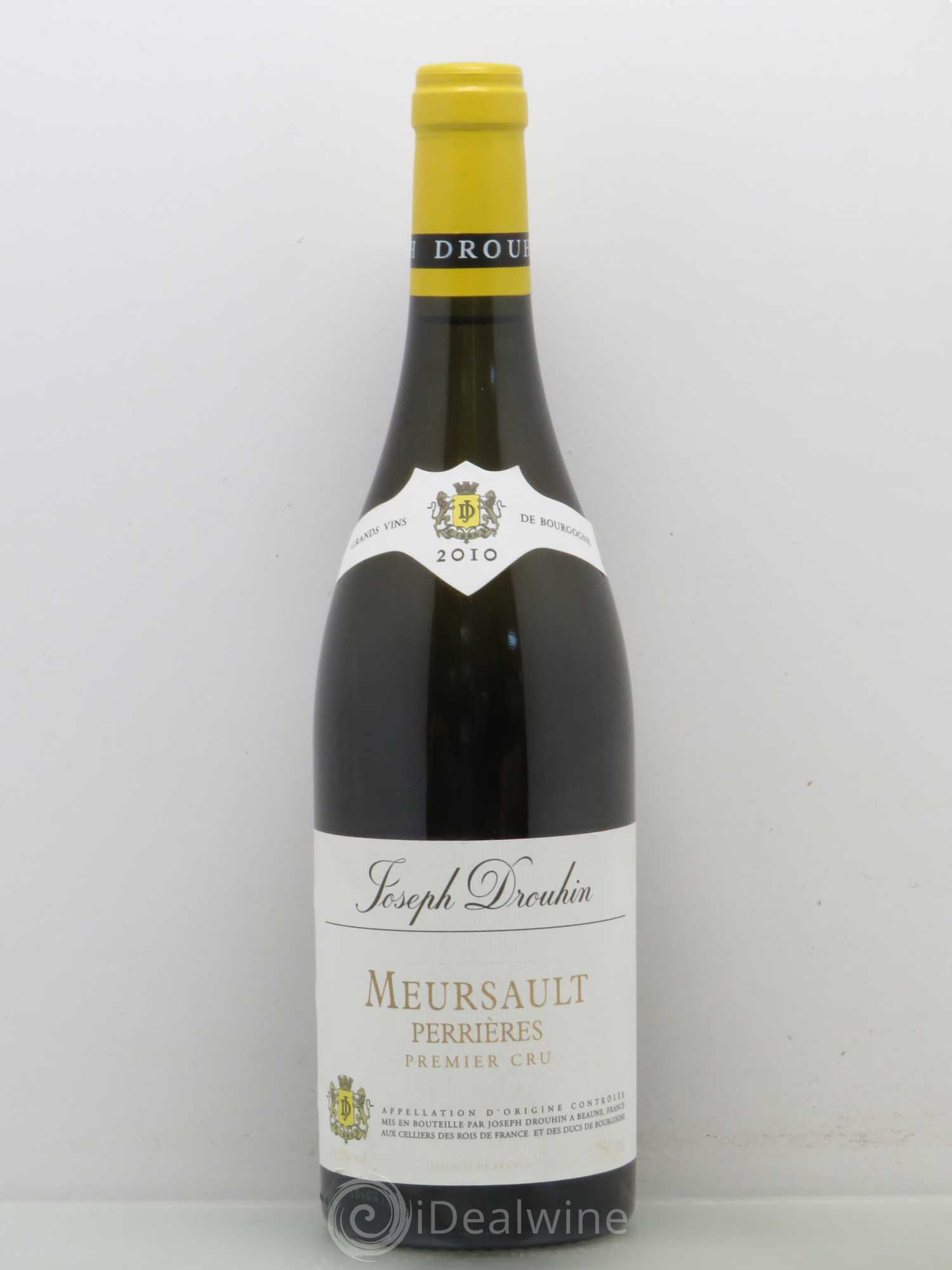 Meursault 1er Cru Perrières Joseph Drouhin 2010 - Lot de 1 bouteille - 0
