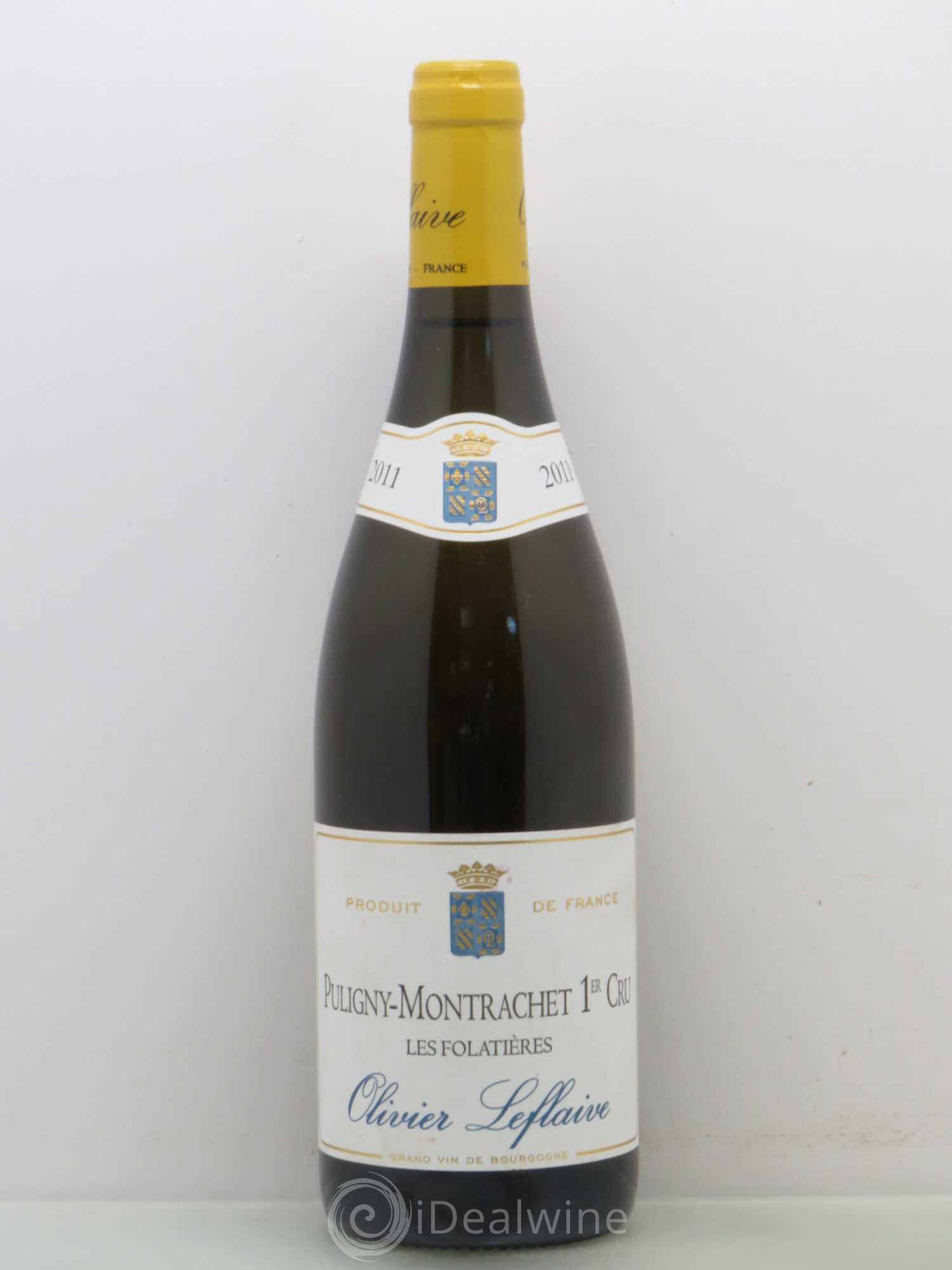 Puligny-Montrachet 1er Cru Folatieres Olivier Leflaive 2011 - Posten von 1 Flasche - 0