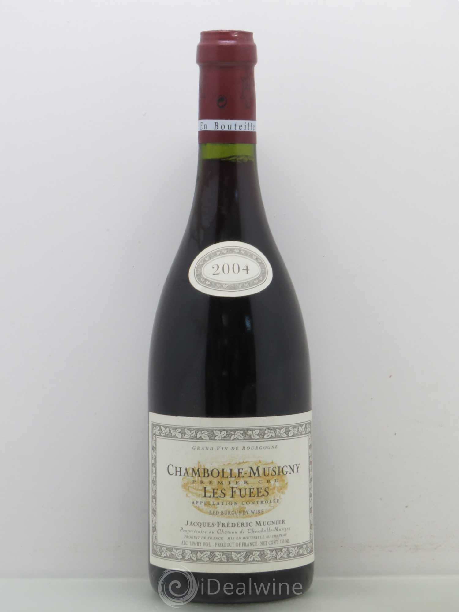Chambolle-Musigny 1er Cru Les Fuées Jacques-Frédéric Mugnier 2004 - Lot de 1 bouteille - 0