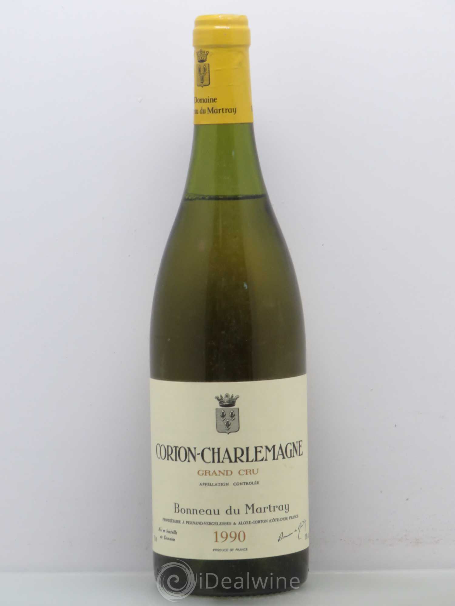 Corton-Charlemagne Grand Cru Bonneau du Martray (Domaine) (sans prix de réserve) 1990 - Lot de 1 bouteille - 0