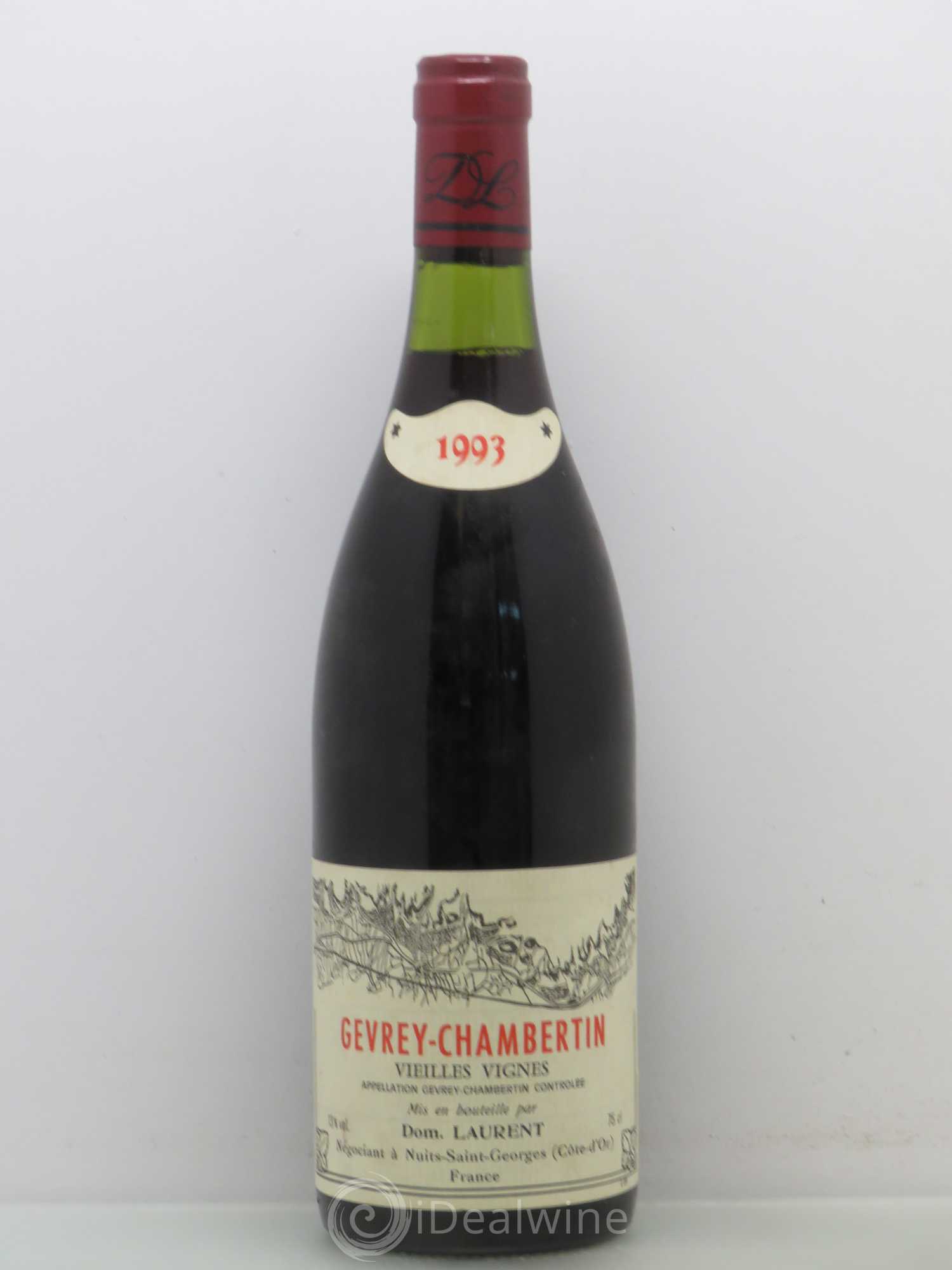 Gevrey-Chambertin Vieilles vignes Dominique Laurent 1993 - Lot de 1 bouteille - 0