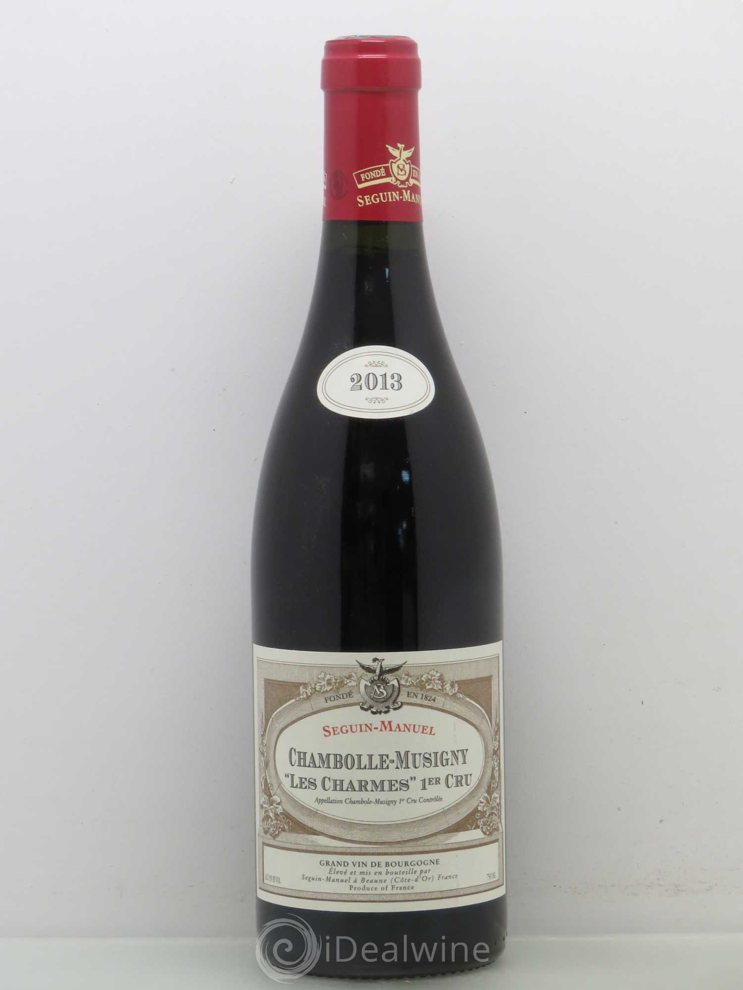 Chambolle-Musigny 1er Cru Charmes Domaine Seguin Manuel 2013 - Posten von 1 Flasche - 0