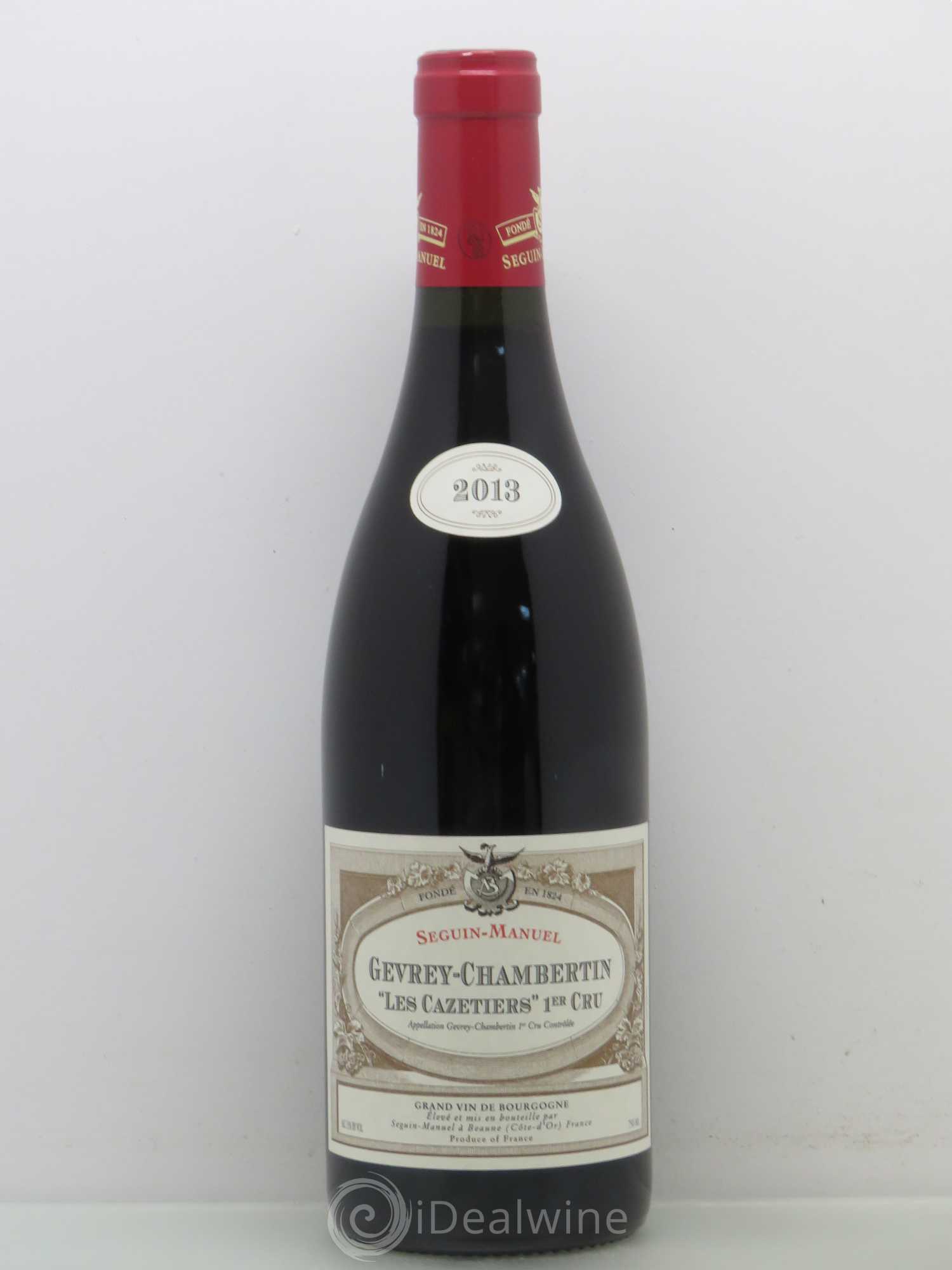 Gevrey-Chambertin 1er Cru Cazetiers Domaine Seguin Manuel 2013 - Lot of 1 bottle - 0