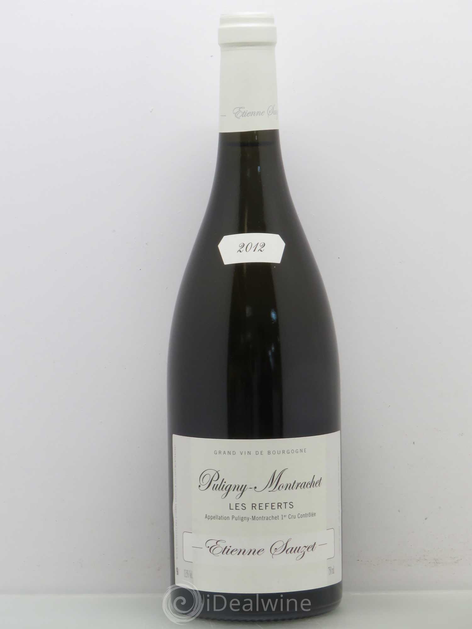 Puligny-Montrachet 1er Cru Les Referts Etienne Sauzet 2012 - Lot de 1 bouteille - 0