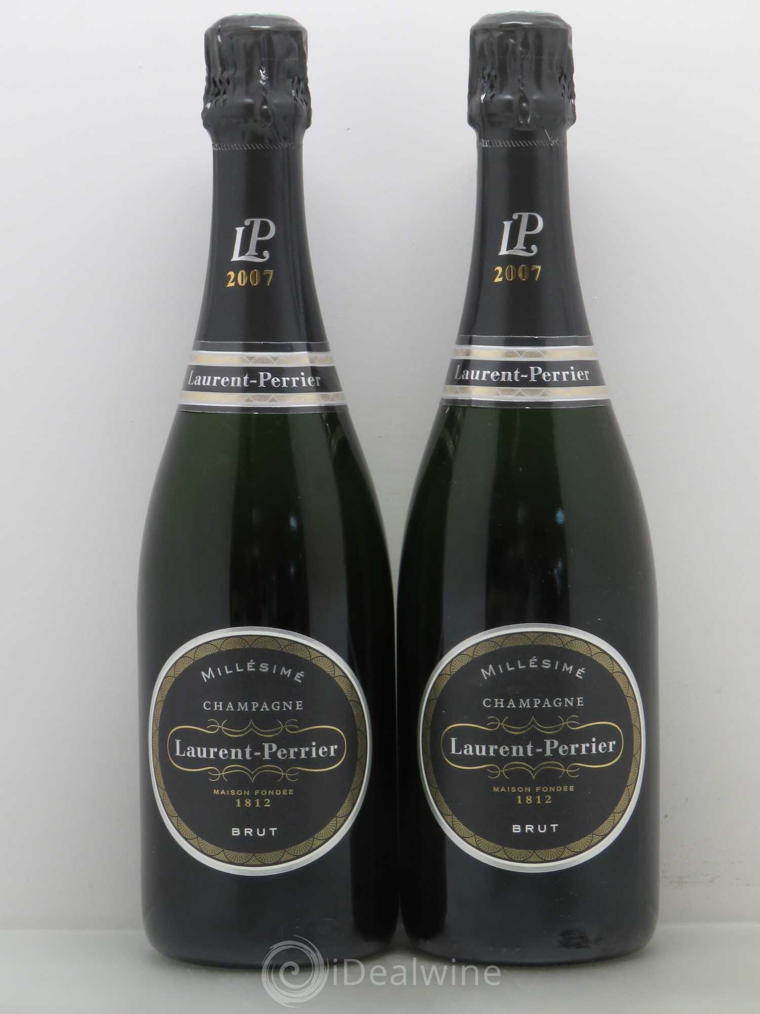 Champagne Laurent Perrier 2007 - Lot de 2 bouteilles - 0