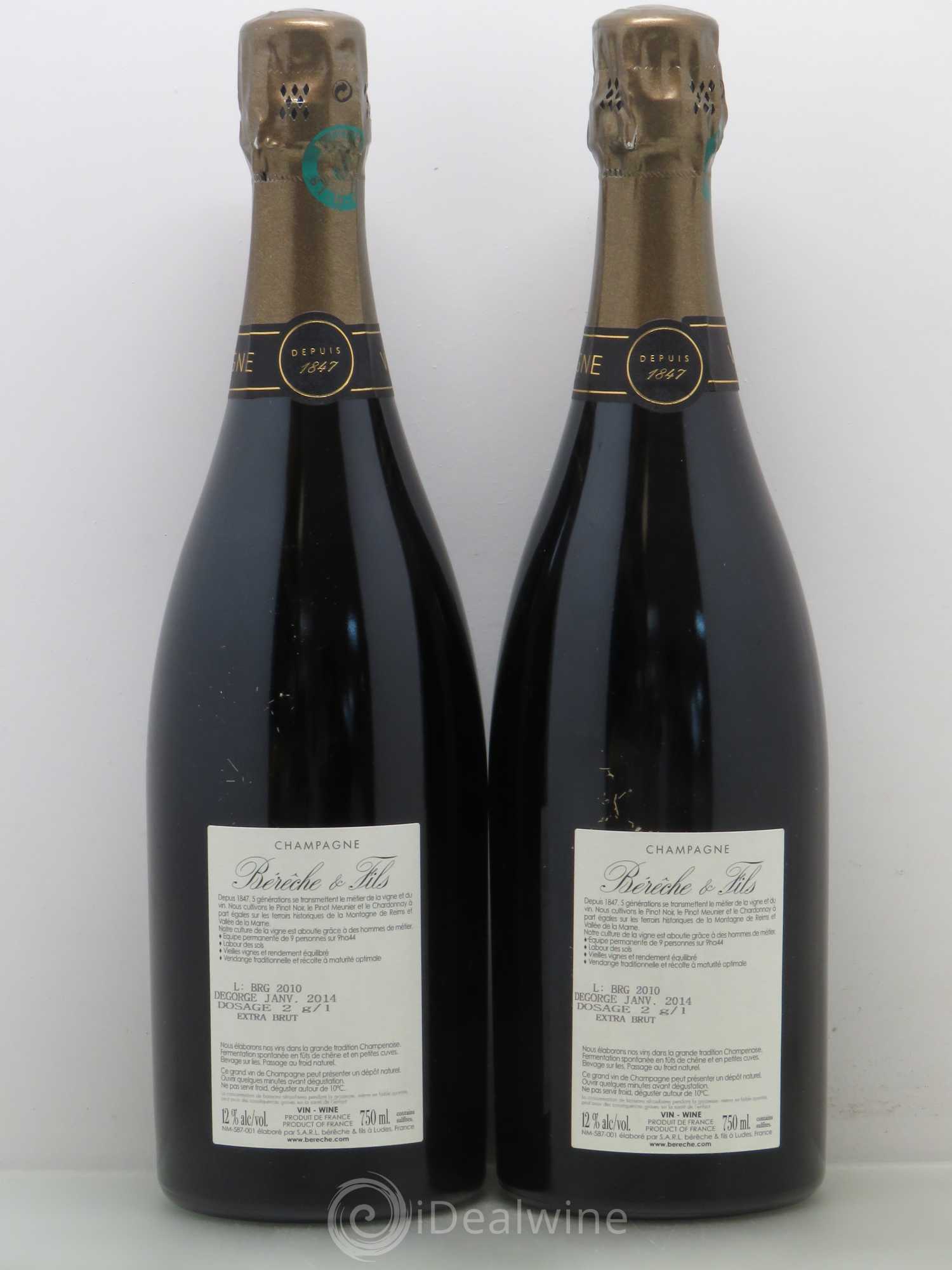 Champagne Berêche Beauregard - Posten von 2 Flaschen - 1