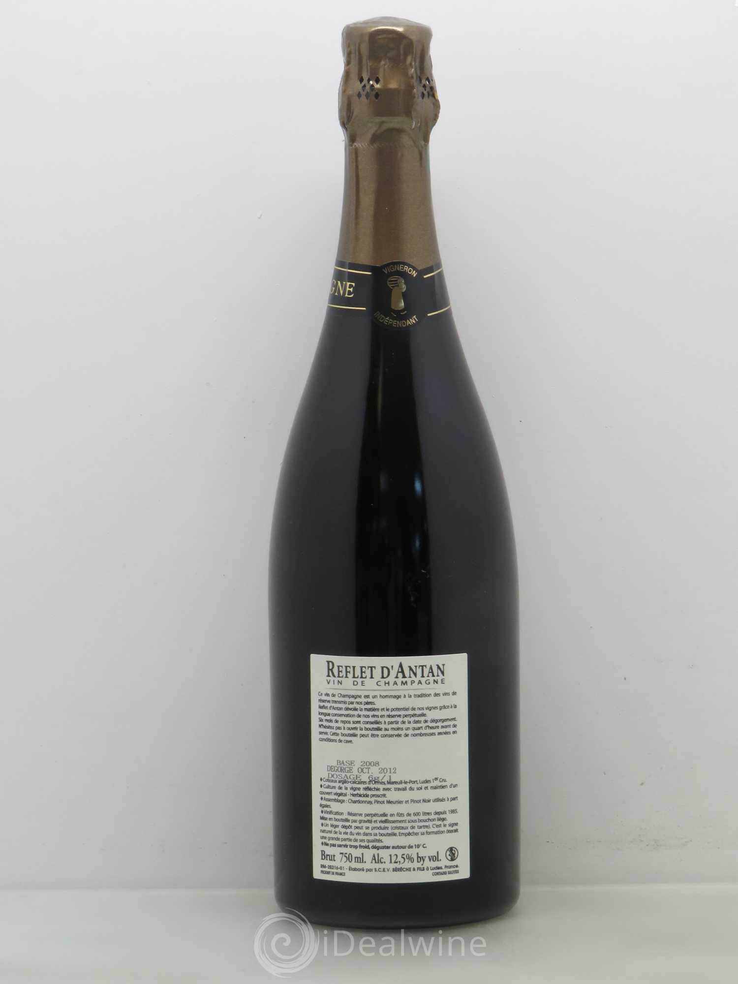 Champagne Berêche Reflet d'Antan - Lot de 1 bouteille - 1