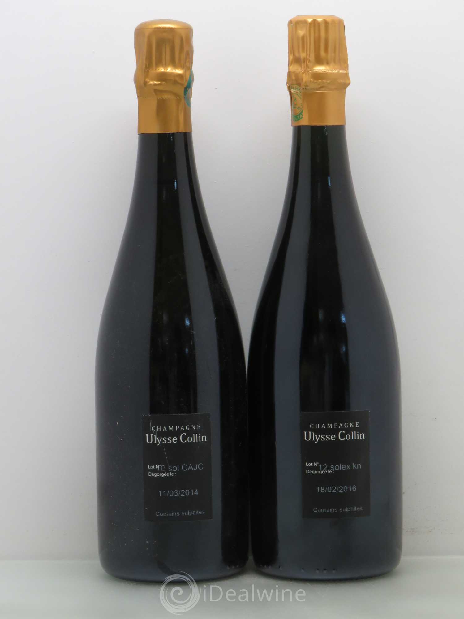 Les Pierrières Blancs de Blancs Extra-Brut Ulysse Collin - Lot de 2 bouteilles - 1