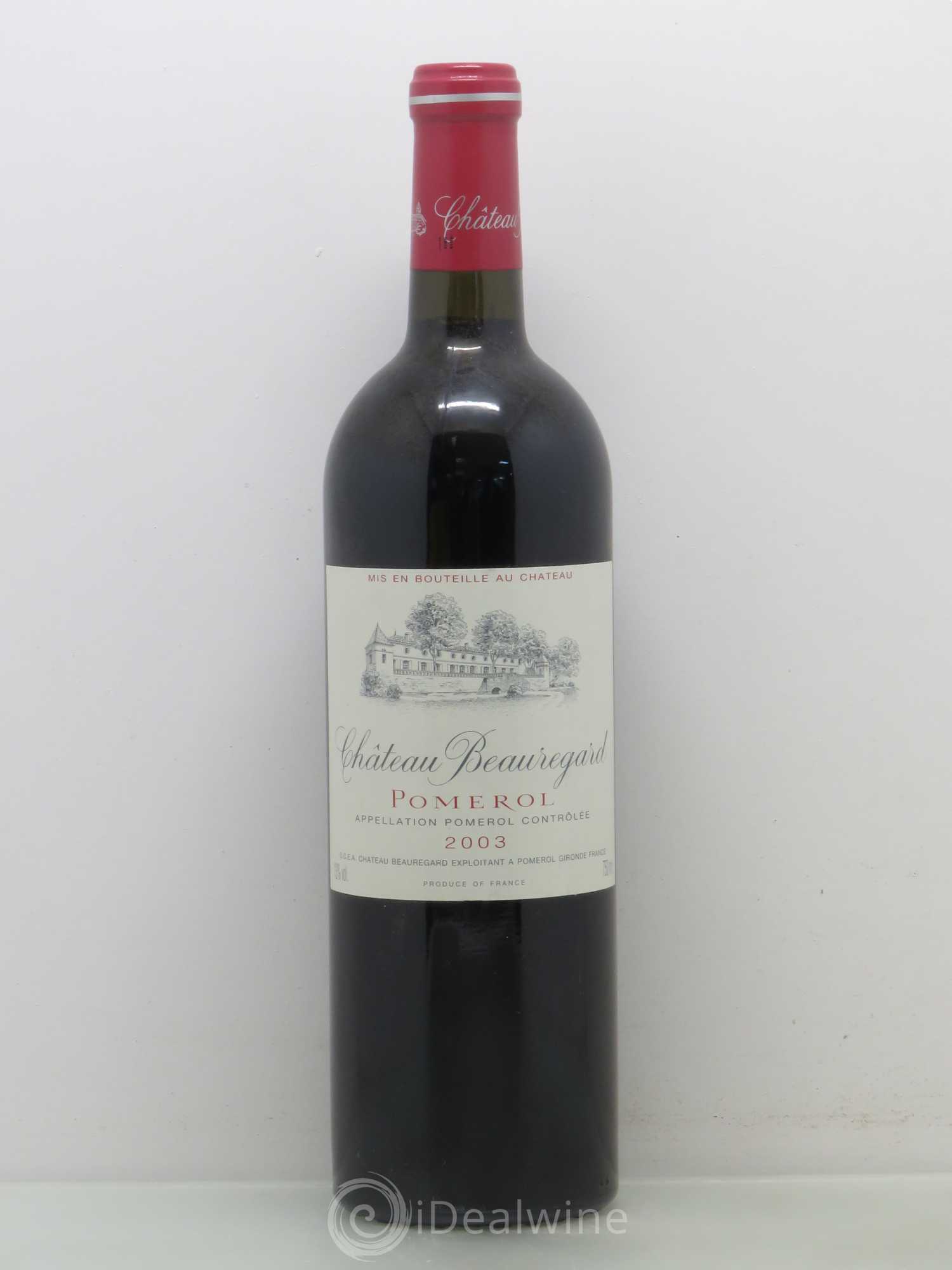 Château Beauregard 2003 - Lot de 1 bouteille - 0