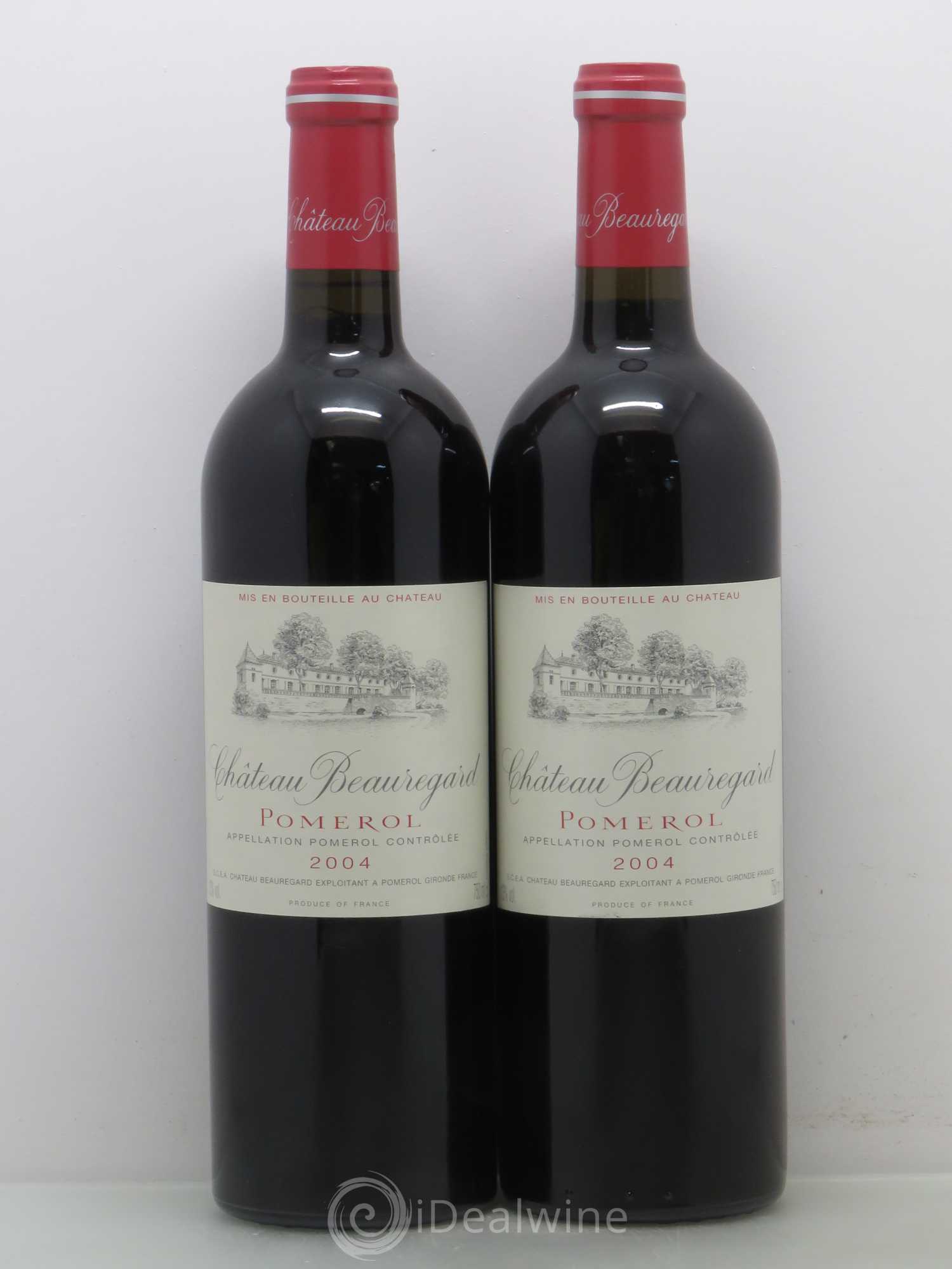 Château Beauregard 2004 - Lot de 2 bouteilles - 0