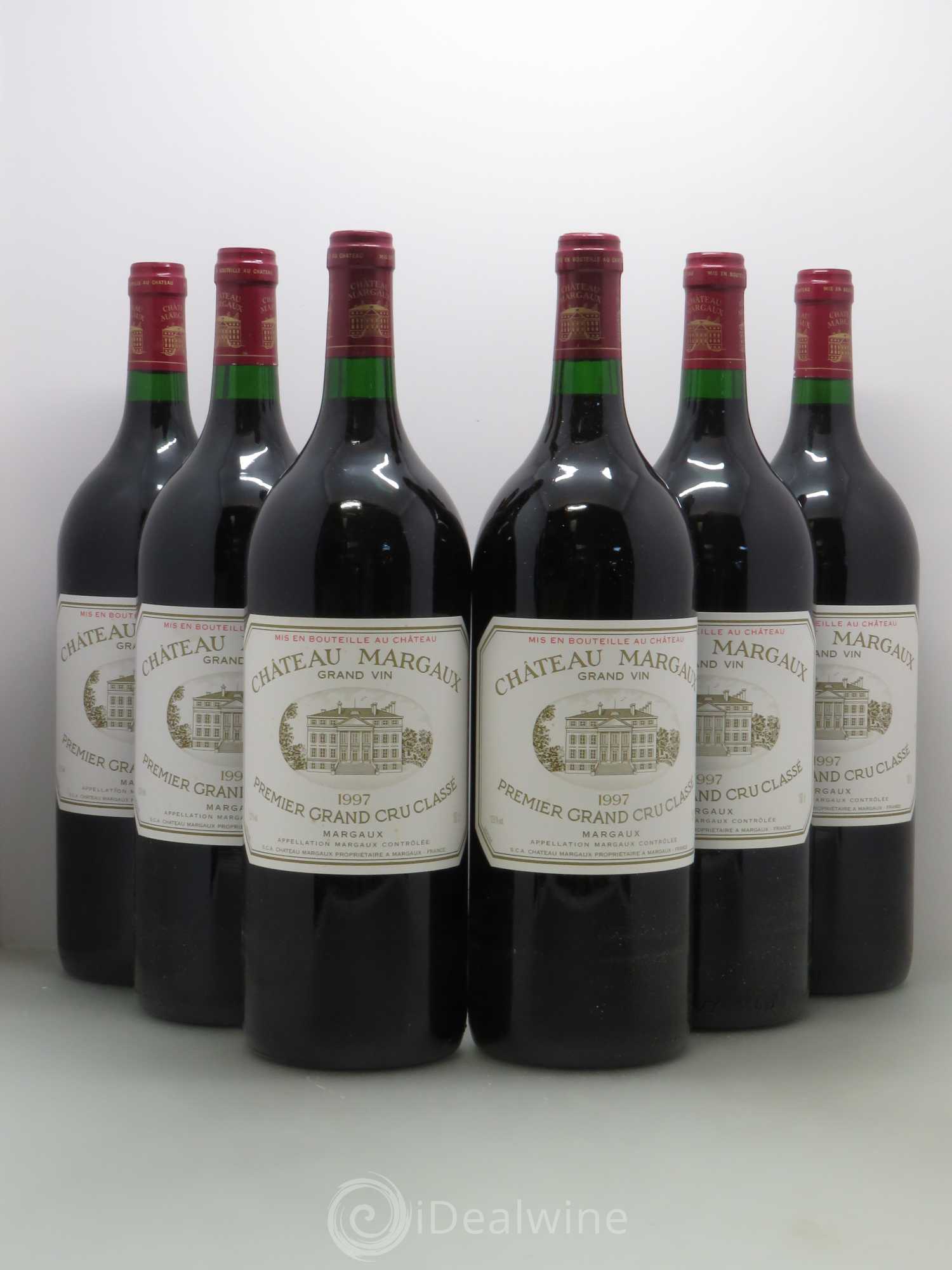 Château Margaux 1er Grand Cru Classé 1997 - Lot de 6 magnums - 0