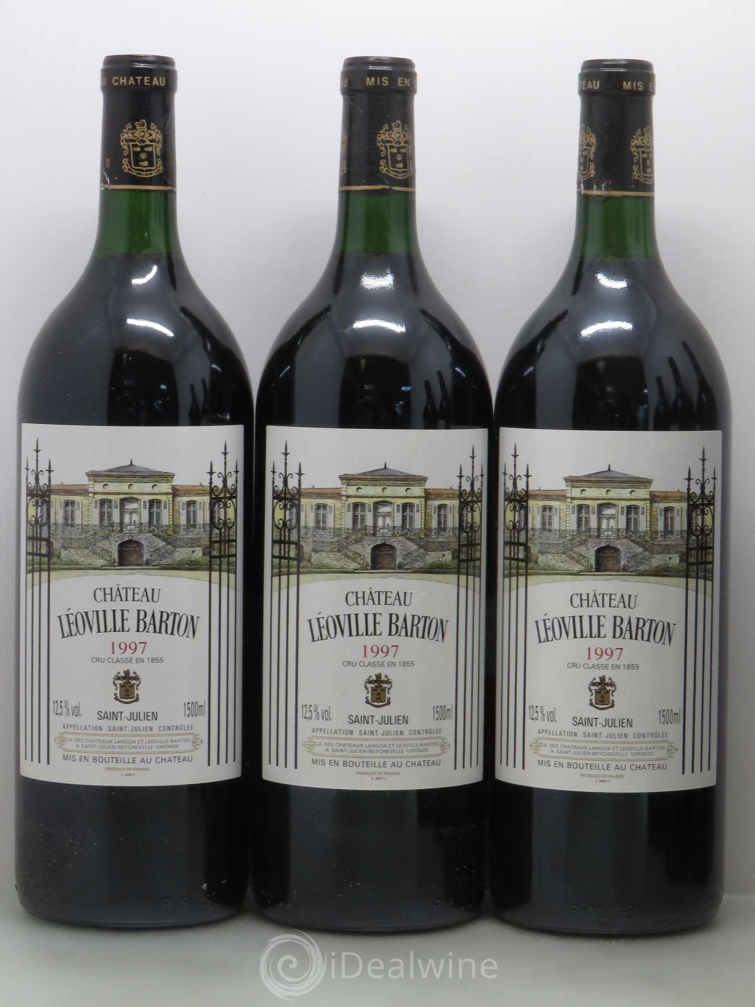 Château Léoville Barton 2ème Grand Cru Classé 1997 - Lotto di 6 magnum - 1