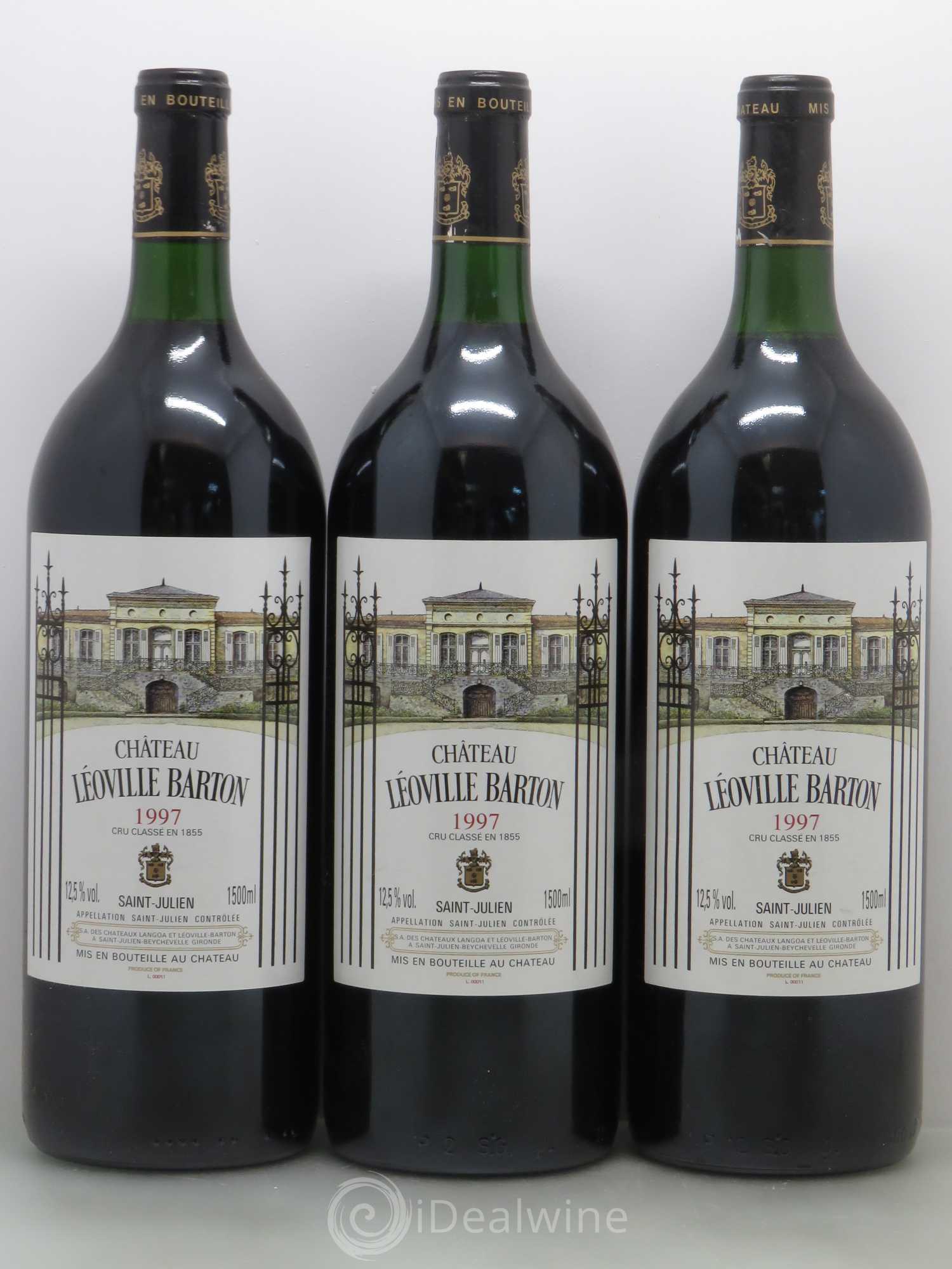 Château Léoville Barton 2ème Grand Cru Classé 1997 - Lotto di 6 magnum - 2