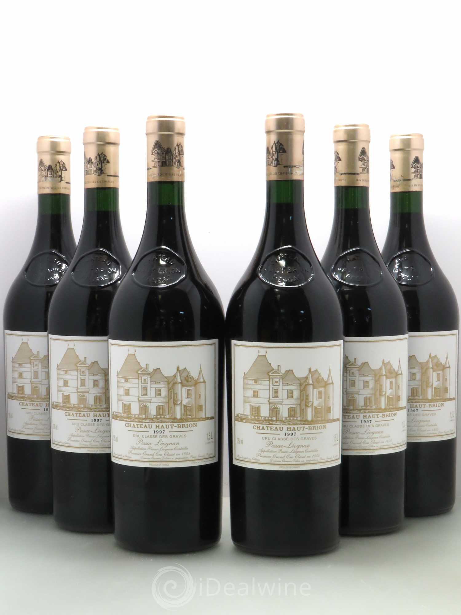 Château Haut Brion 1er Grand Cru Classé 1997 - Lot de 6 magnums - 0