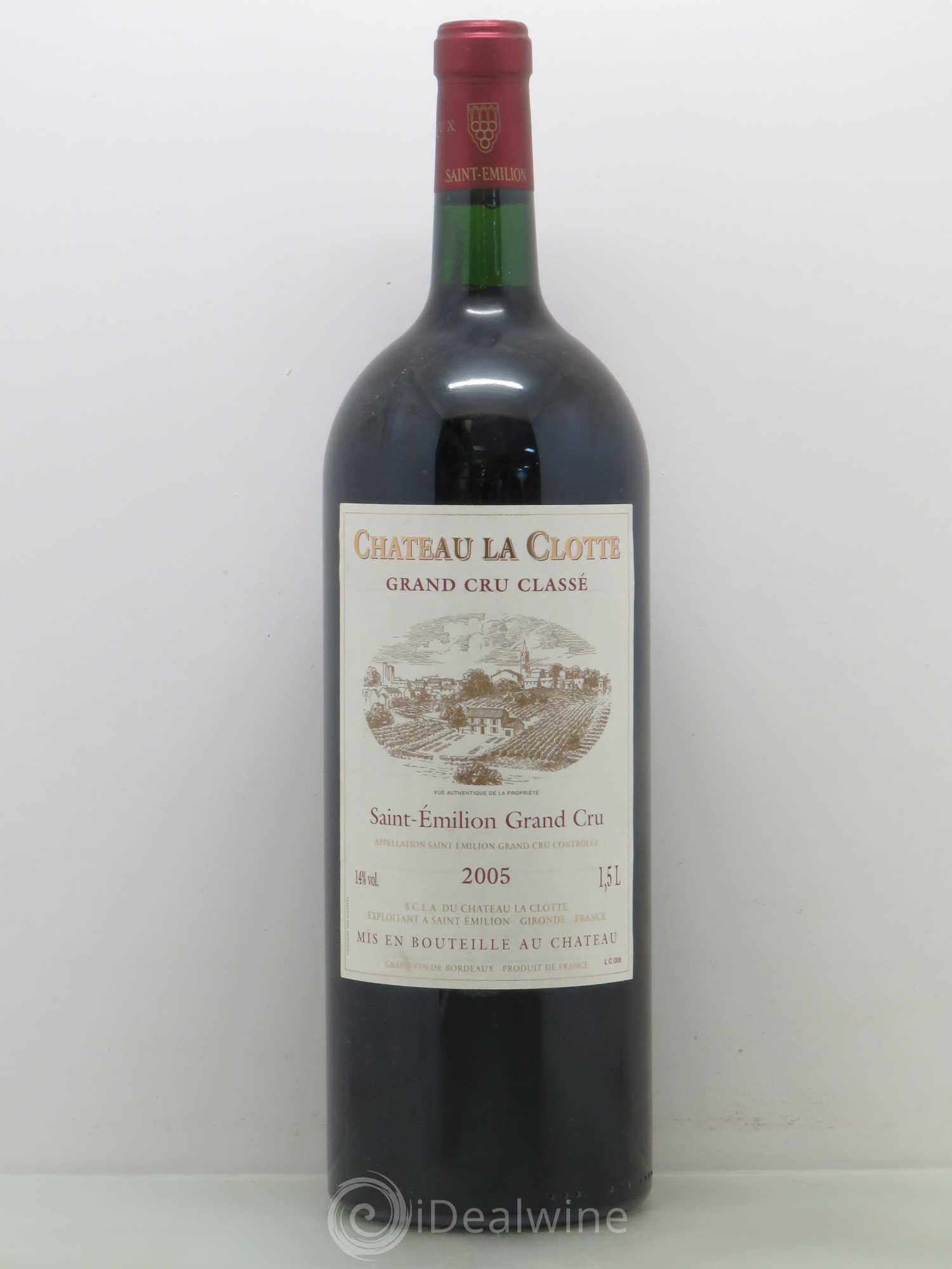 Château la Clotte 2005 - Lot de 1 magnum - 0