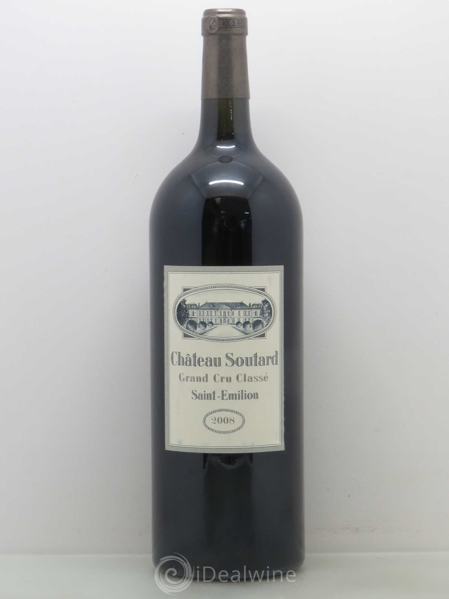 Château Soutard Grand Cru Classé 2008 - Lot de 1 magnum - 0