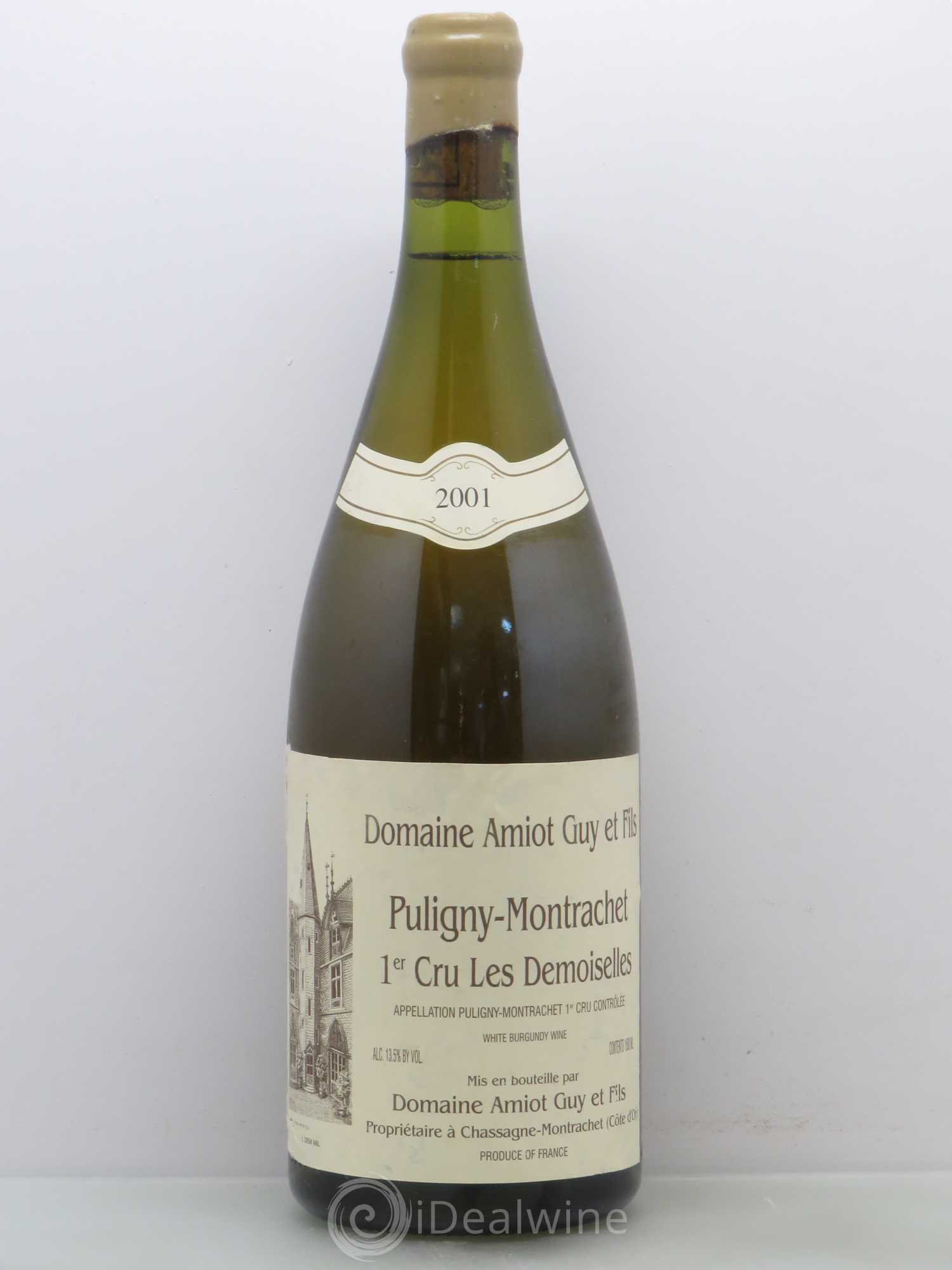 Puligny-Montrachet 1er Cru Les Demoiselles - Guy Amiot 2001 - Posten von 1 Magnum - 0