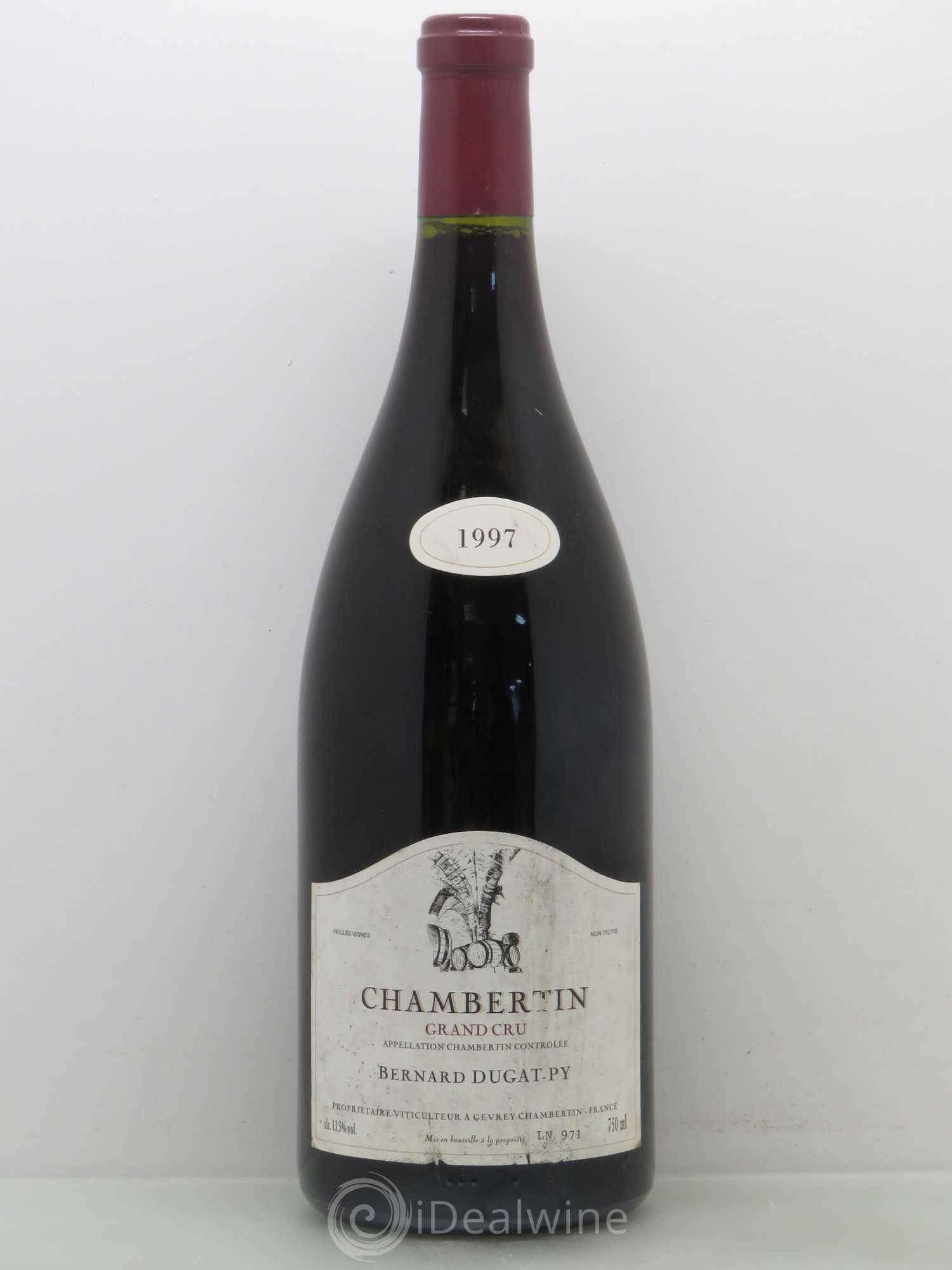 Chambertin Grand Cru Vieilles Vignes Dugat-Py 1997 - Lot de 1 magnum - 0
