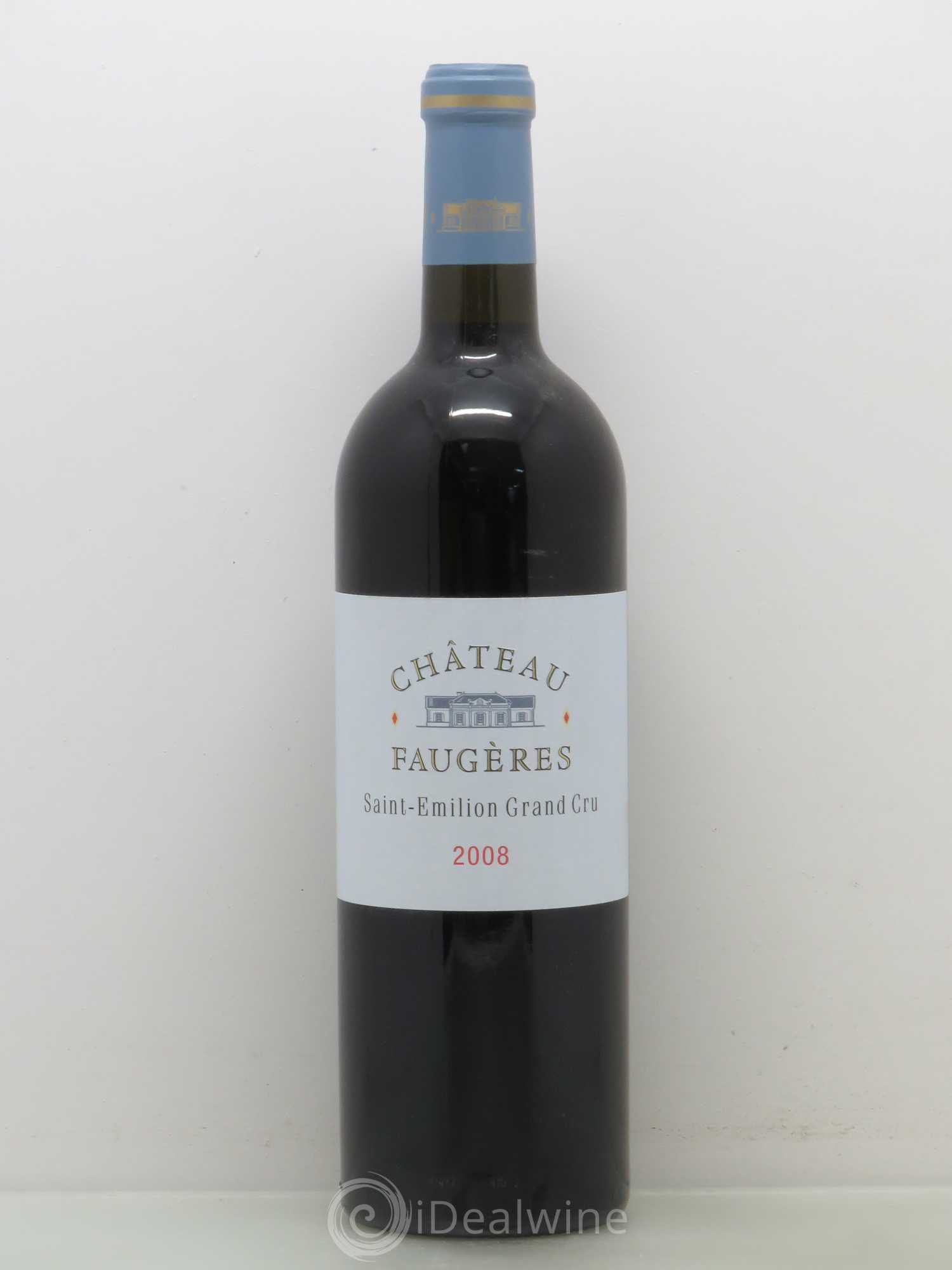 Château Faugères Grand Cru Classé 2008 - Lot de 1 bouteille - 0