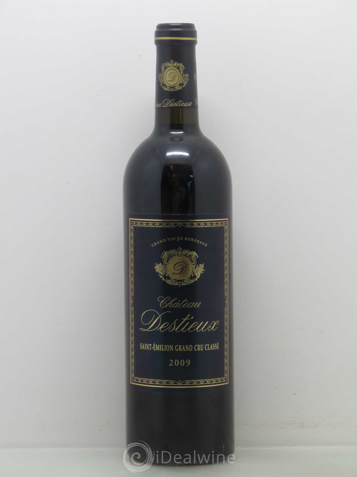 Château Destieux Grand Cru Classé 2009 - Lot de 1 bouteille - 0