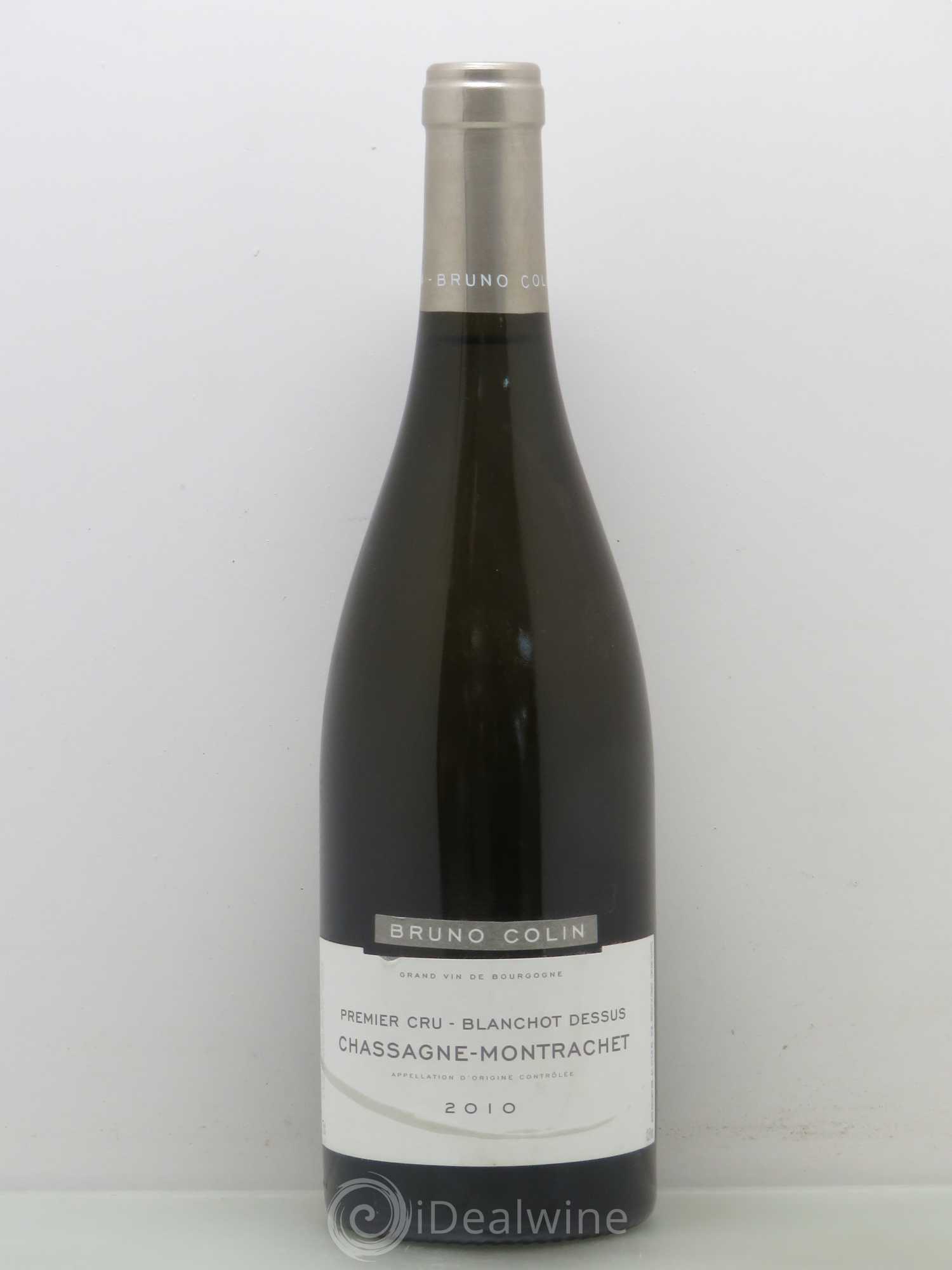 Chassagne-Montrachet 1er Cru Blanchot Dessus Bruno Colin 2010 - Posten von 1 Flasche - 0