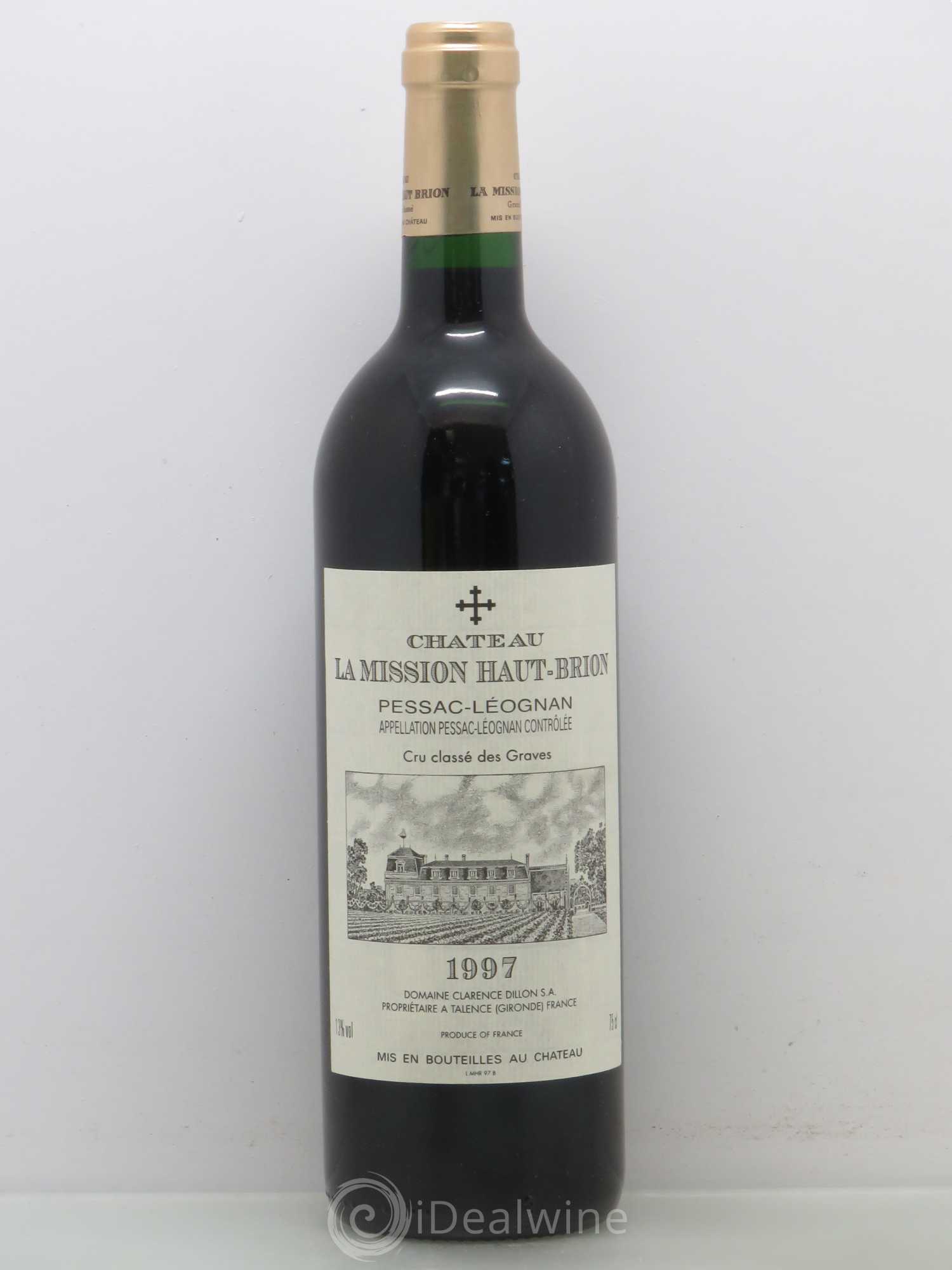 Château la Mission Haut-Brion Cru Classé de Graves 1997 - Lot de 1 bouteille - 0