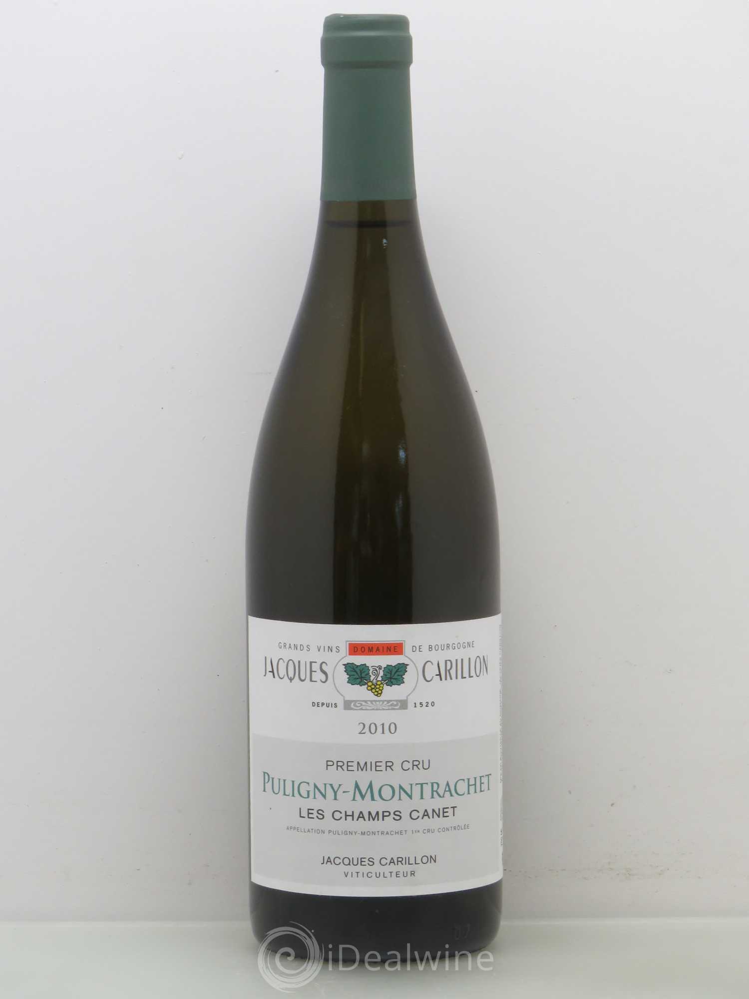 Puligny-Montrachet 1er Cru Champ Canet Jacques Carillon 2010 - Posten von 1 Flasche - 0