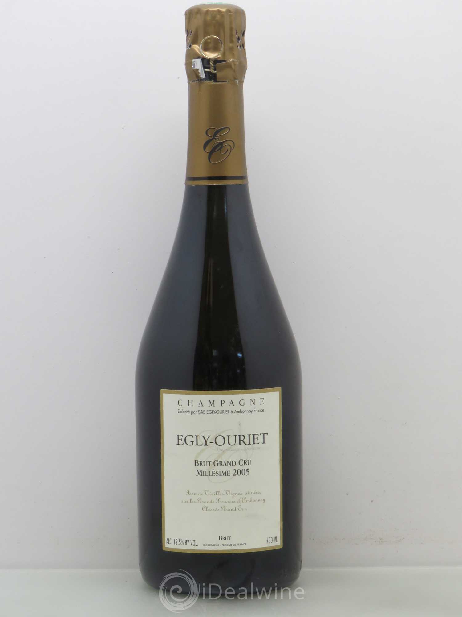 Grand Cru Brut Egly-Ouriet 2005 - Lot de 1 bouteille - 0