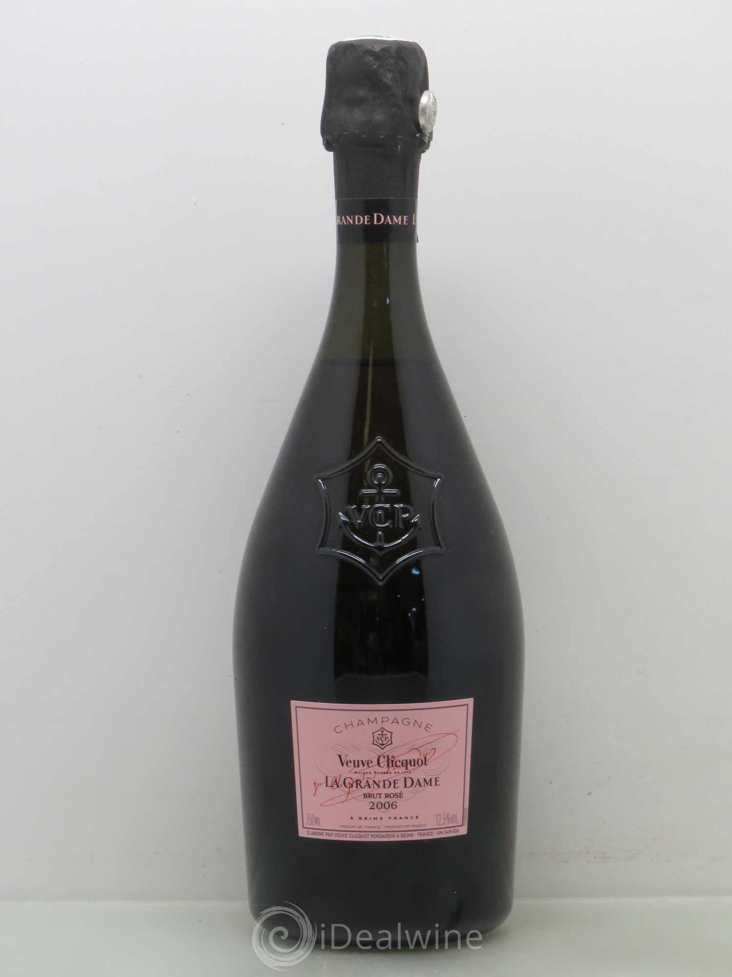 Champagne - Veuve Clicquot La Grande Dame 2006 - Posten von 1 Flasche - 0