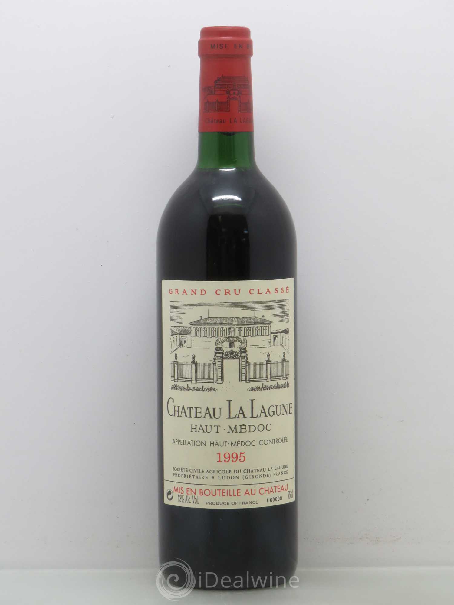 Château la Lagune 3ème Grand Cru Classé 1995 - Lot de 1 bouteille - 0