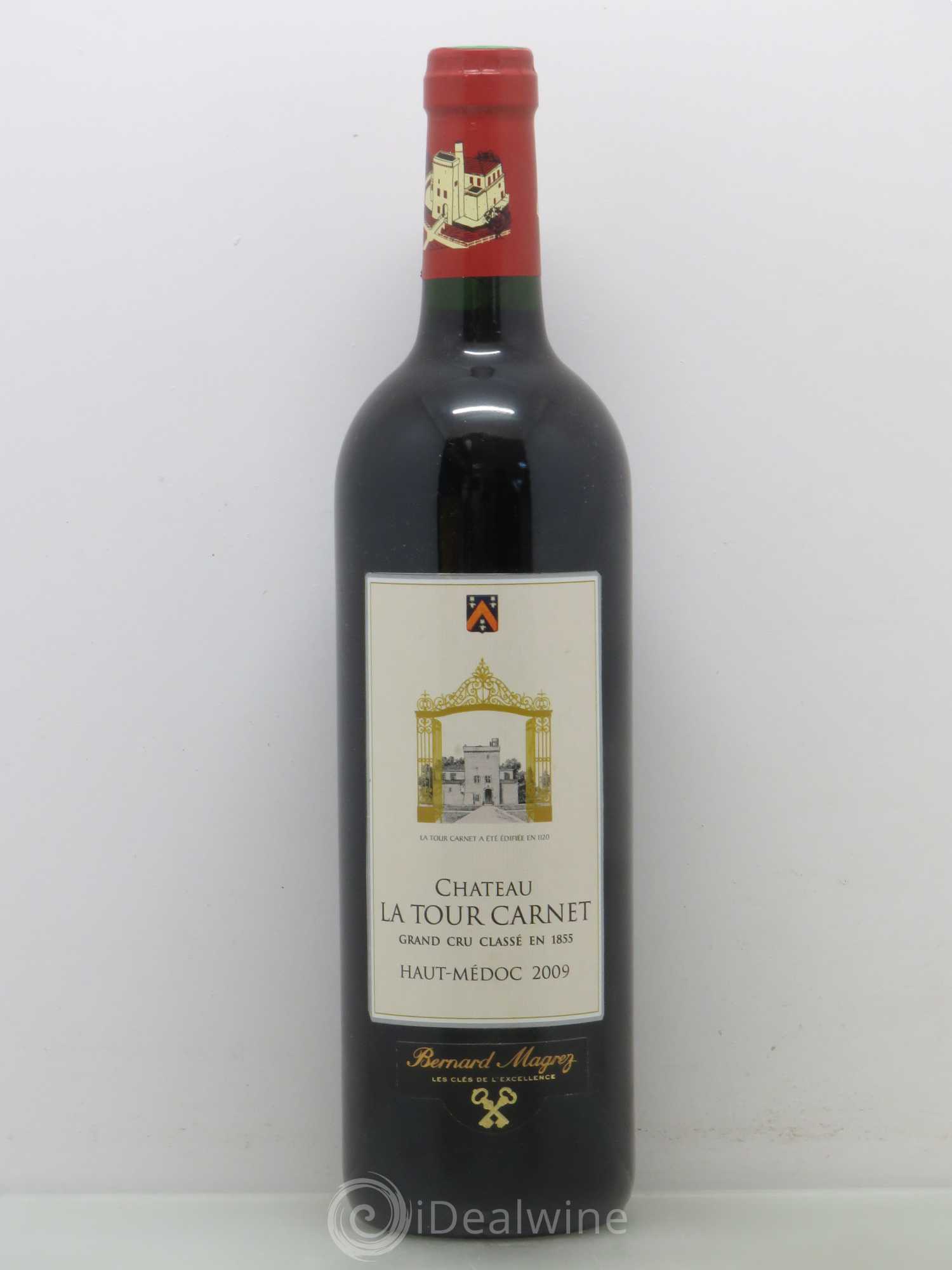 Château la Tour Carnet 4ème Grand Cru Classé 2009 - Lot de 1 bouteille - 0