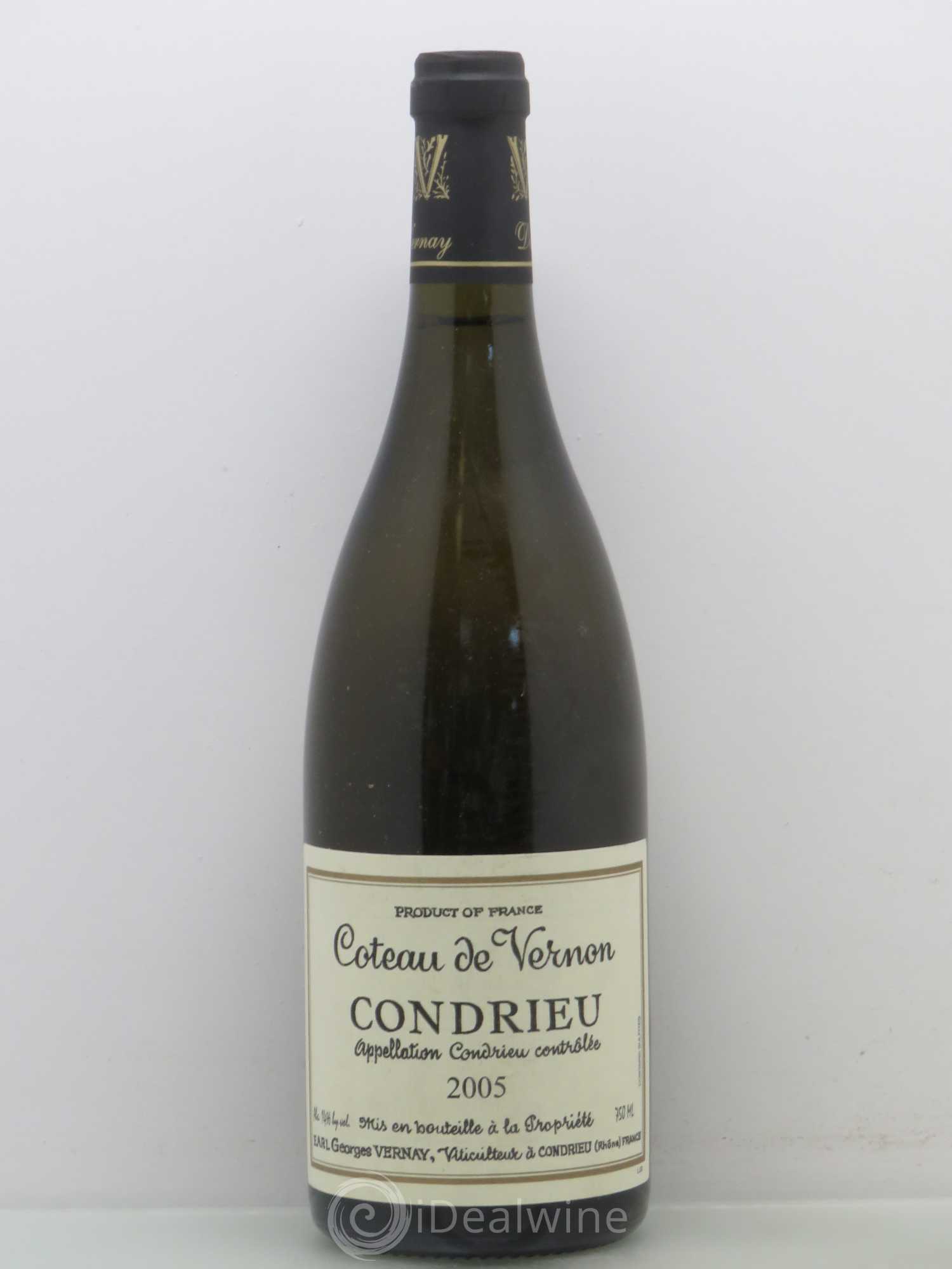 Condrieu Coteau de Vernon Georges Vernay 2005 - Lot de 1 bouteille - 0