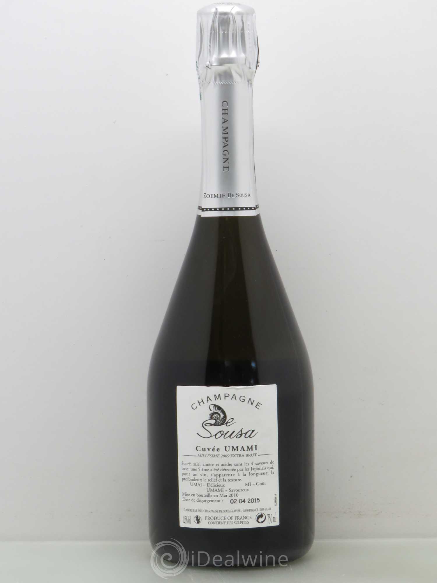 Champagne De Sousa Umani 2009 - Posten von 1 Flasche - 1